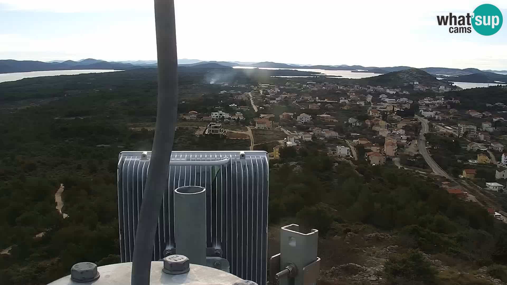 Spletna kamera Pakoštane – Drage – Kornati – Vransko Jezero