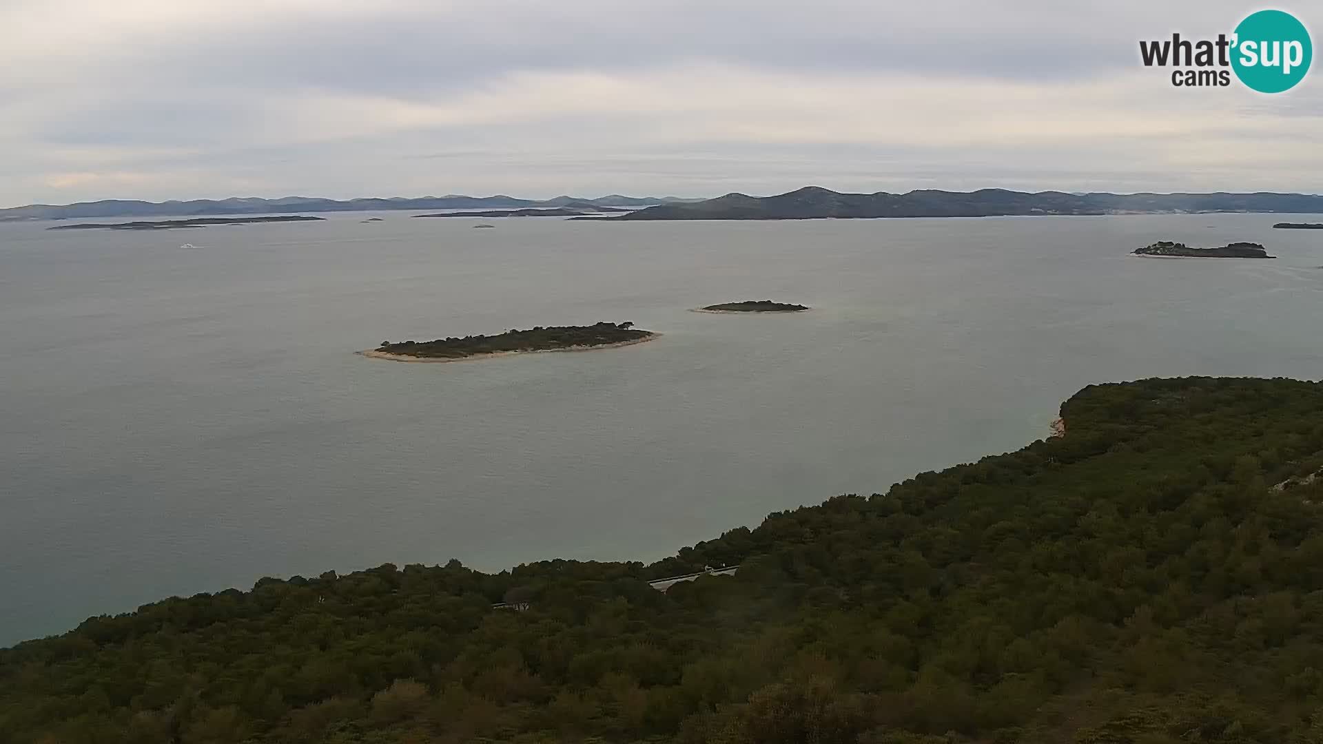 Livecam Pakoštane – Drage – Kornati – Vransko Jezero
