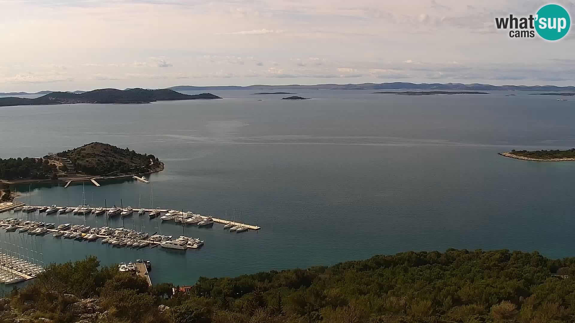 Livecam Pakoštane – Drage – Kornati – Vransko Jezero