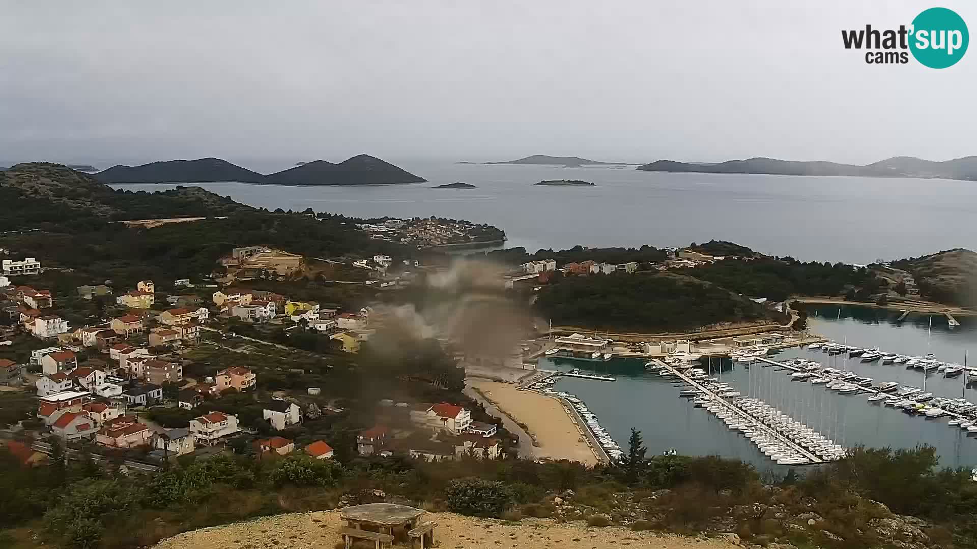 Webcam Pakoštane – Drage – Kornati – Vransko Jezero