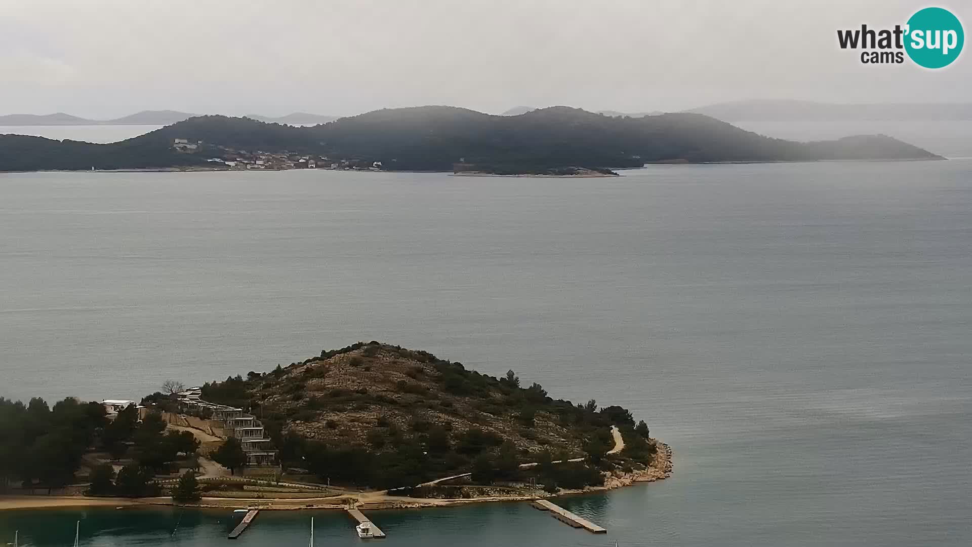 Webcam Pakoštane – Drage – Kornati – Vransko Jezero