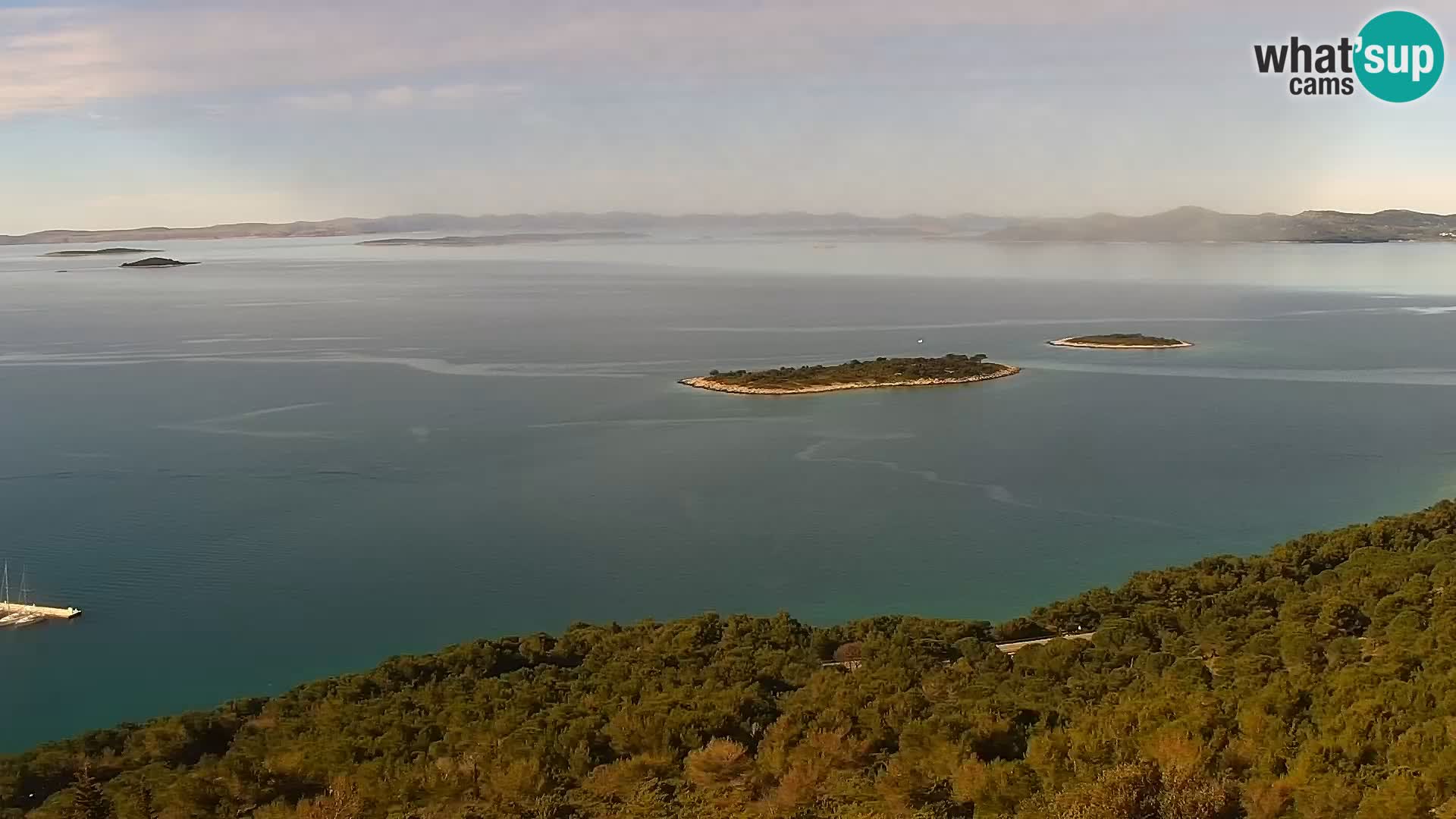 Webcam Pakoštane – Drage – Kornati – Vransko Jezero