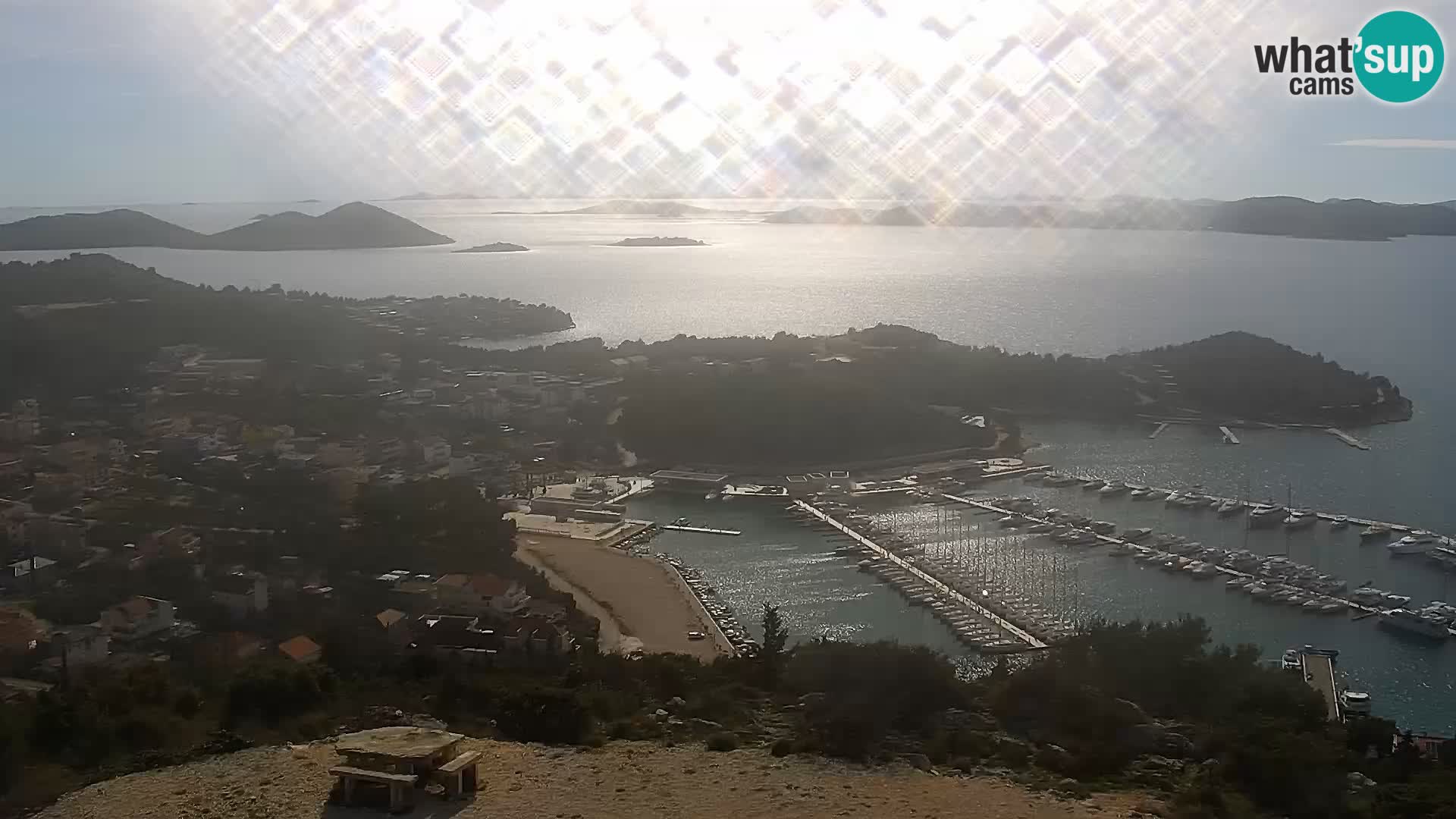 Webcam Pakoštane – Drage – Kornati – Vransko Jezero