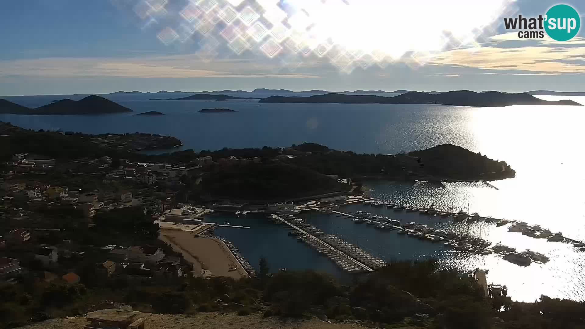 Webcam Pakoštane – Drage – Kornati – Vransko Jezero