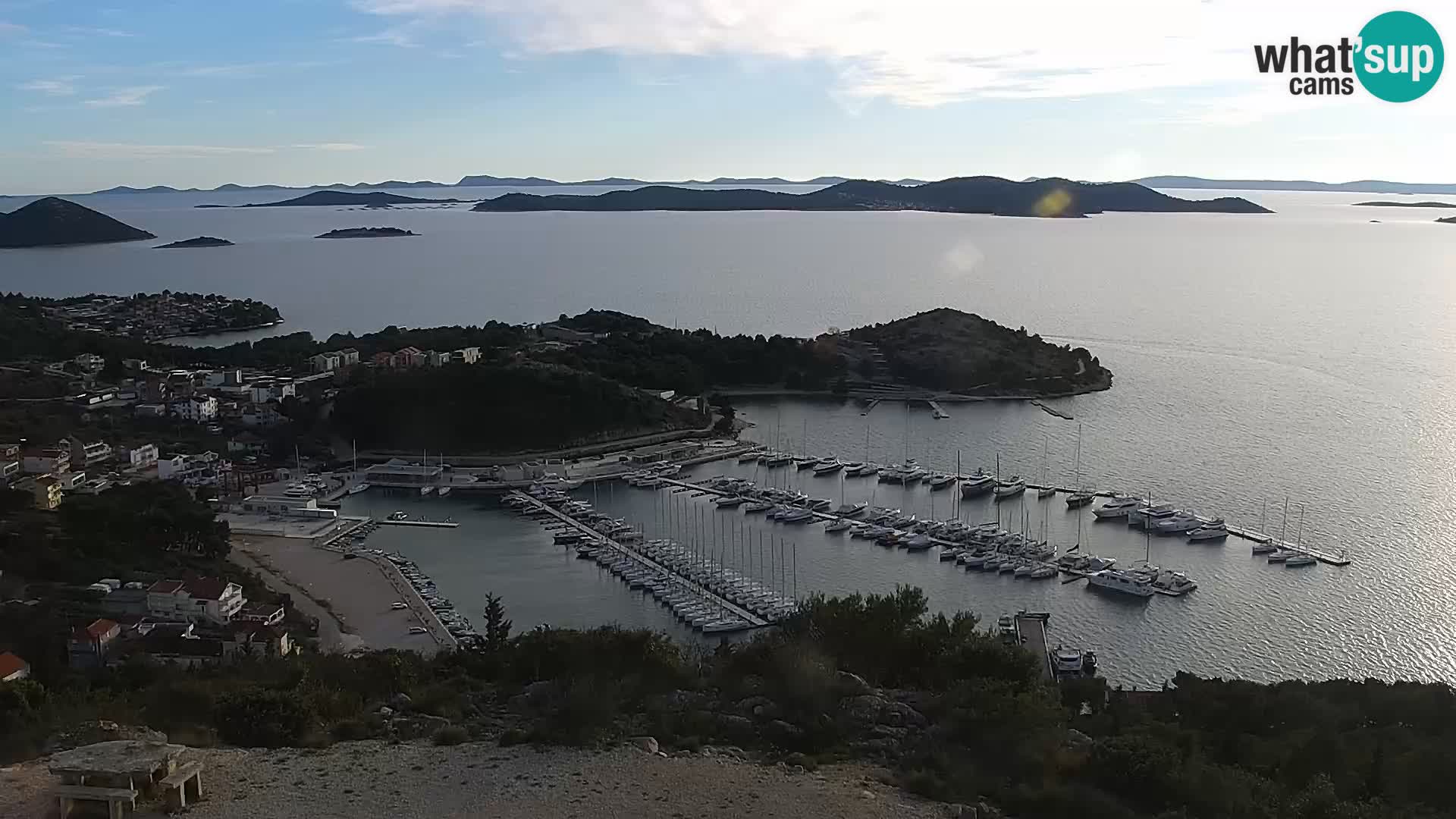 Webcam Pakoštane – Drage – Kornati – Vransko Jezero