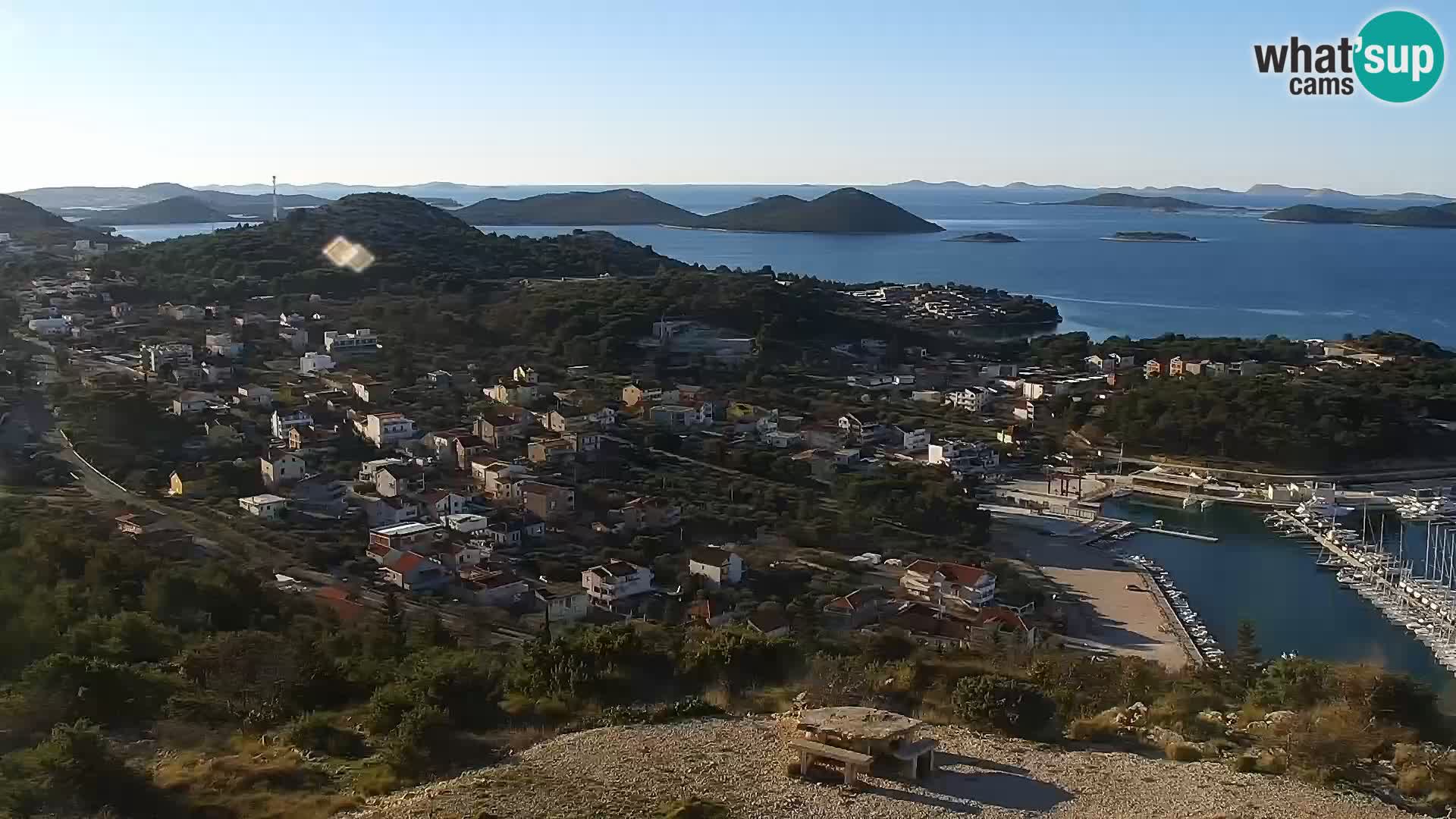 Livecam Pakoštane – Drage – Kornati – Vransko Jezero