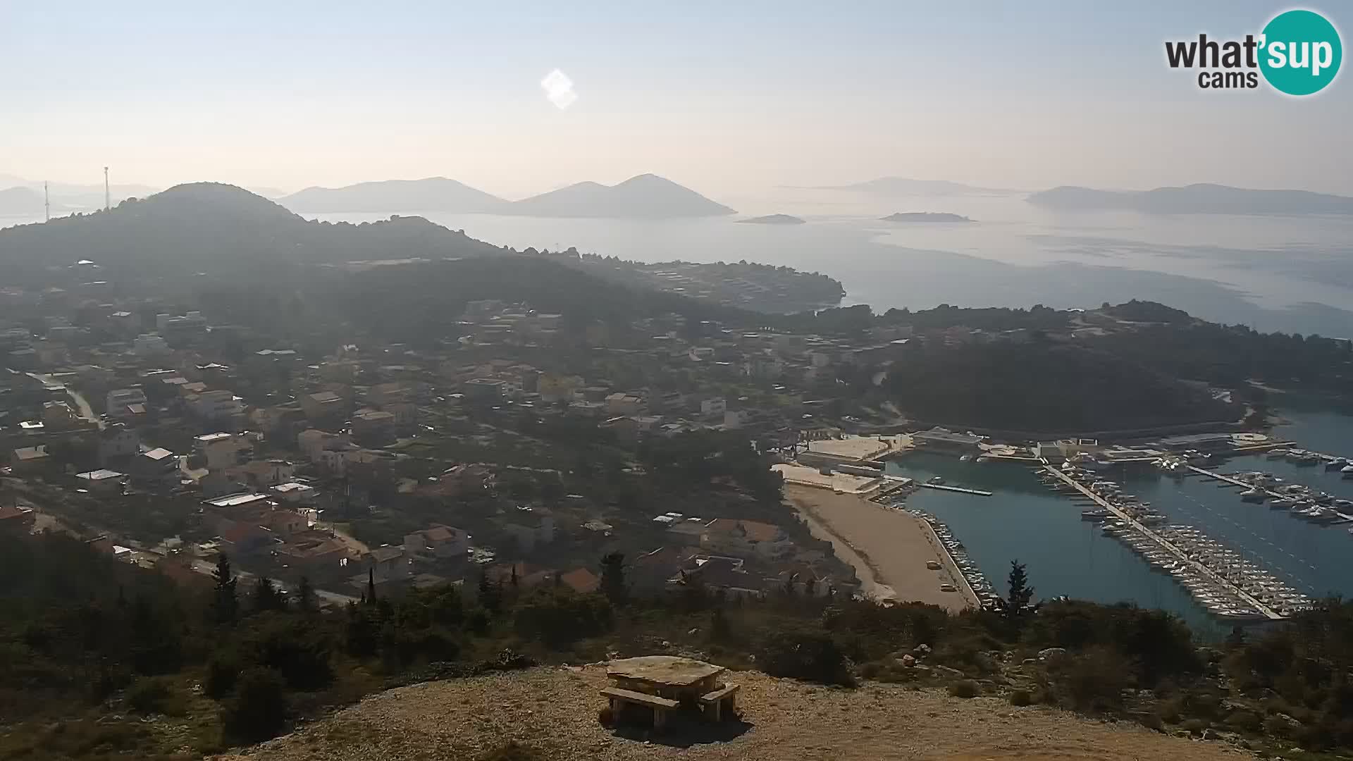 Webcam Pakoštane – Drage – Kornati – Vransko Jezero