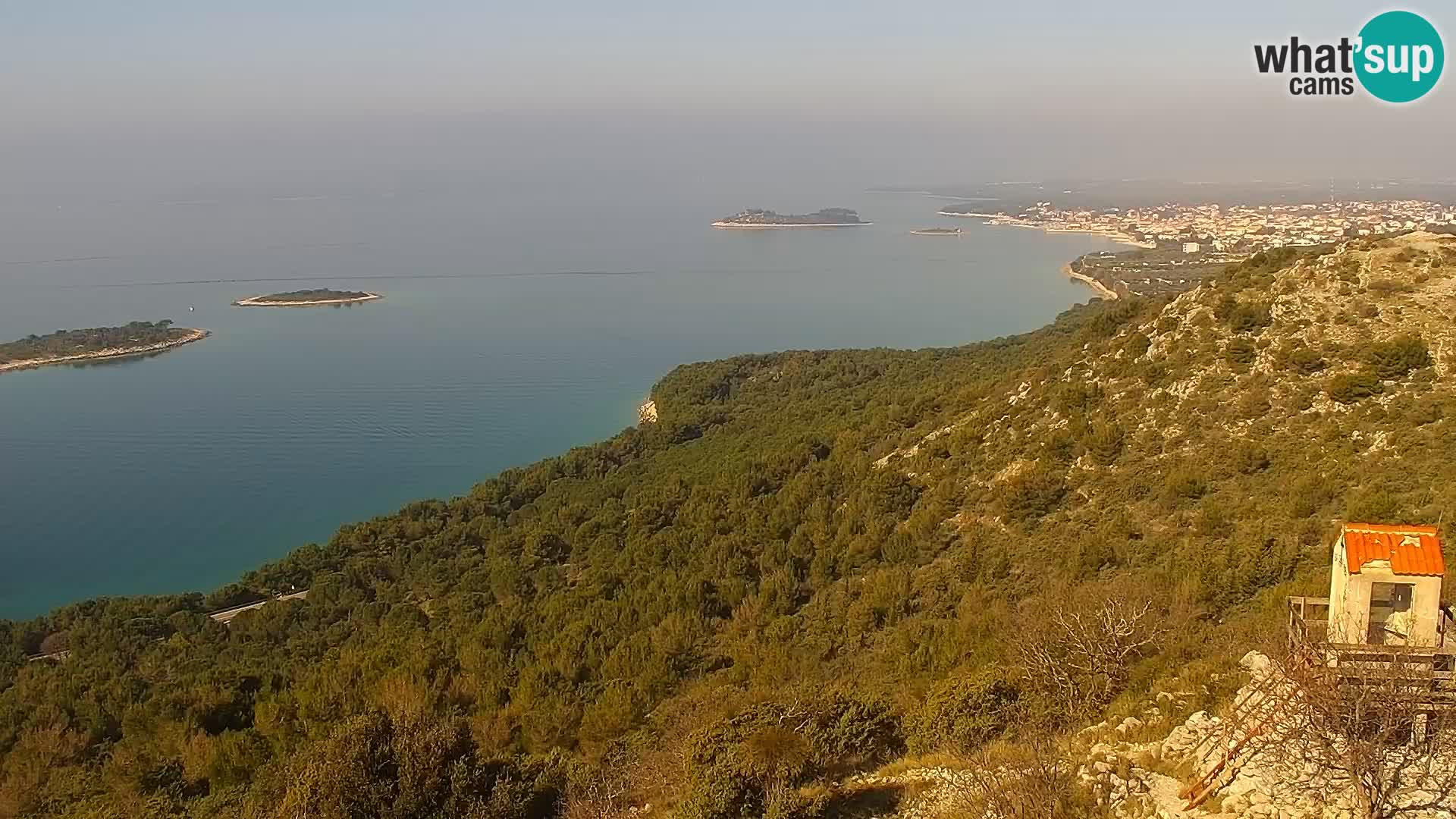 Live cam Pakoštane – Drage – Kornati – Vransko Jezero
