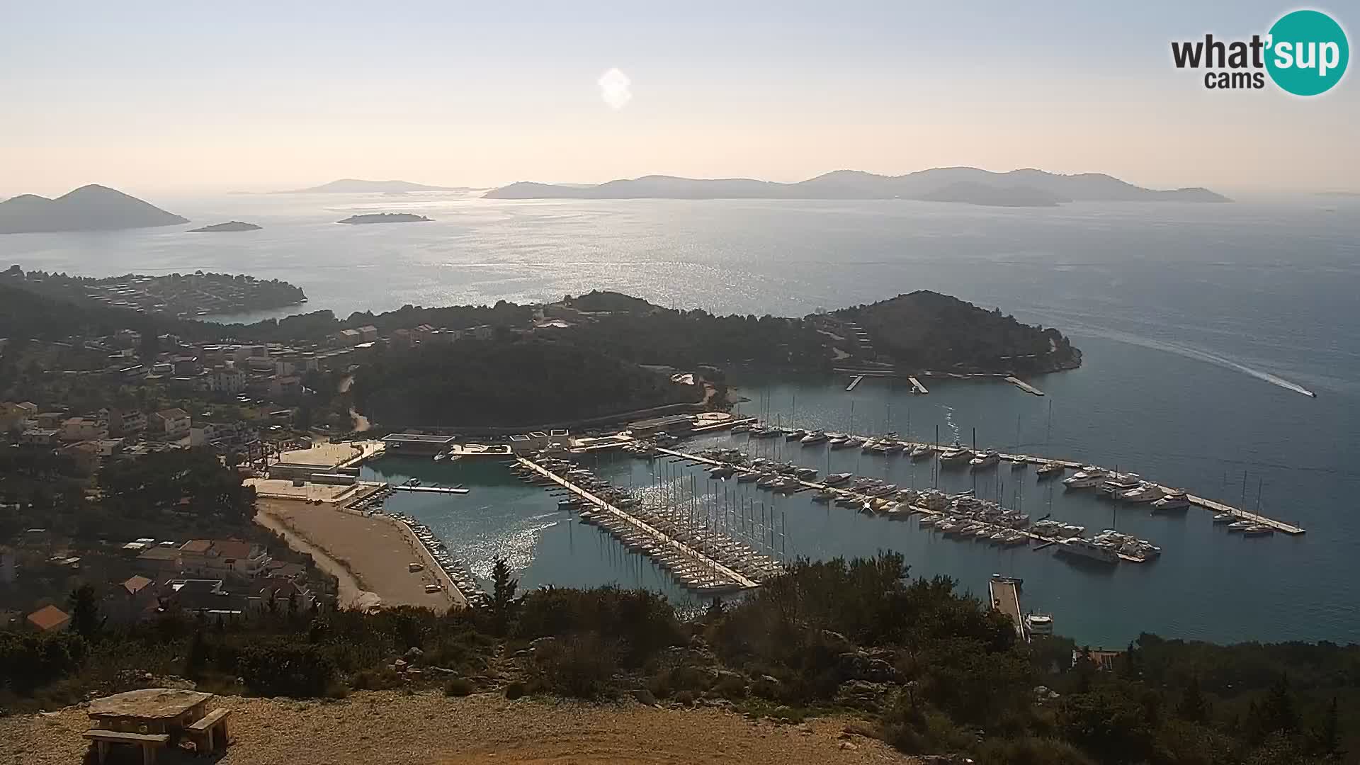 Webcam Pakoštane – Drage – Kornati – Vransko Jezero