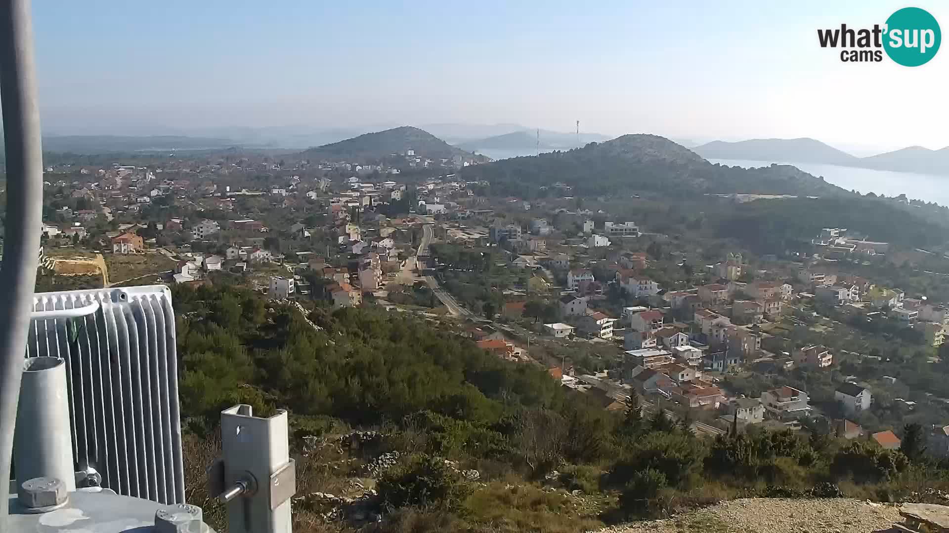 Spletna kamera Pakoštane – Drage – Kornati – Vransko Jezero