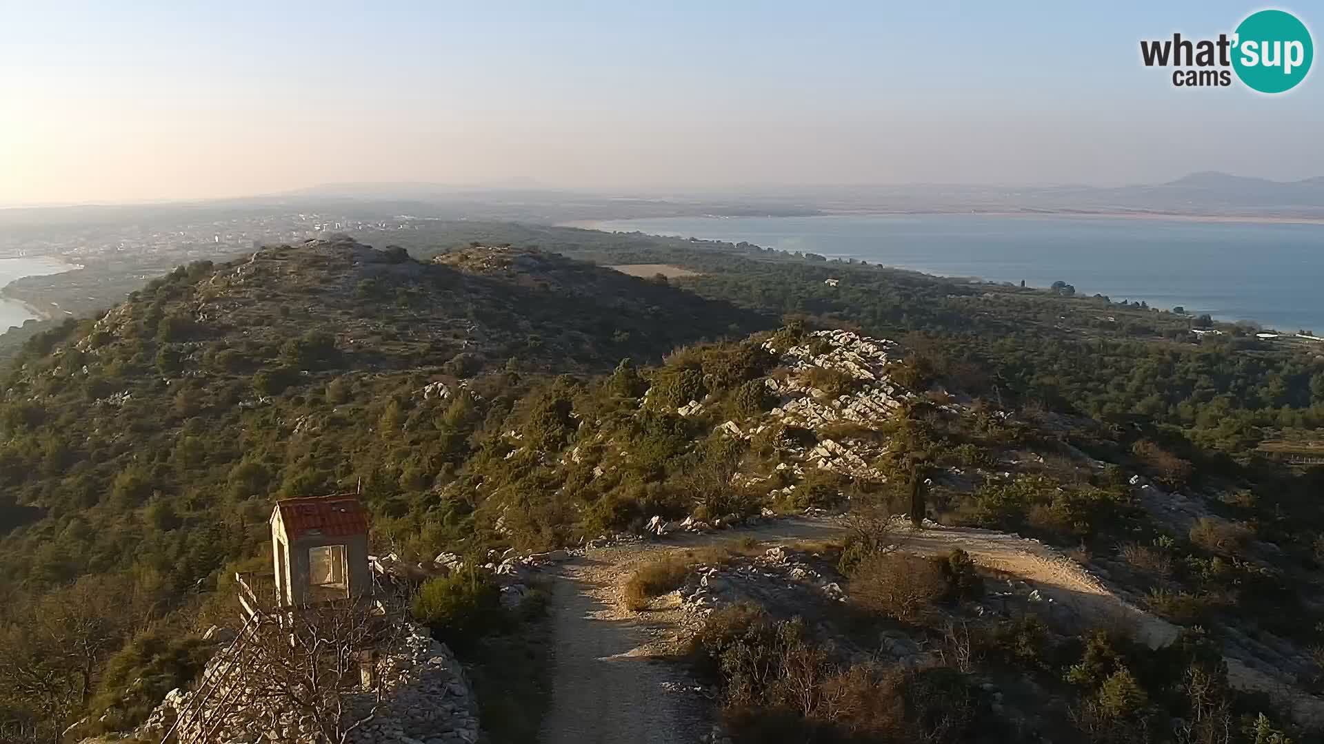 Webcam Pakoštane – Drage – Kornati – Vransko Jezero