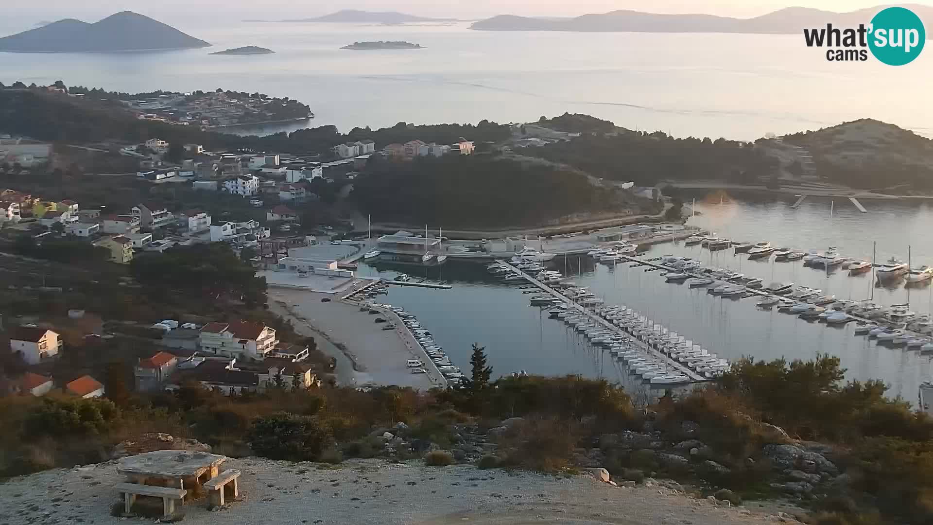 Livecam Pakoštane – Drage – Kornati – Vransko Jezero