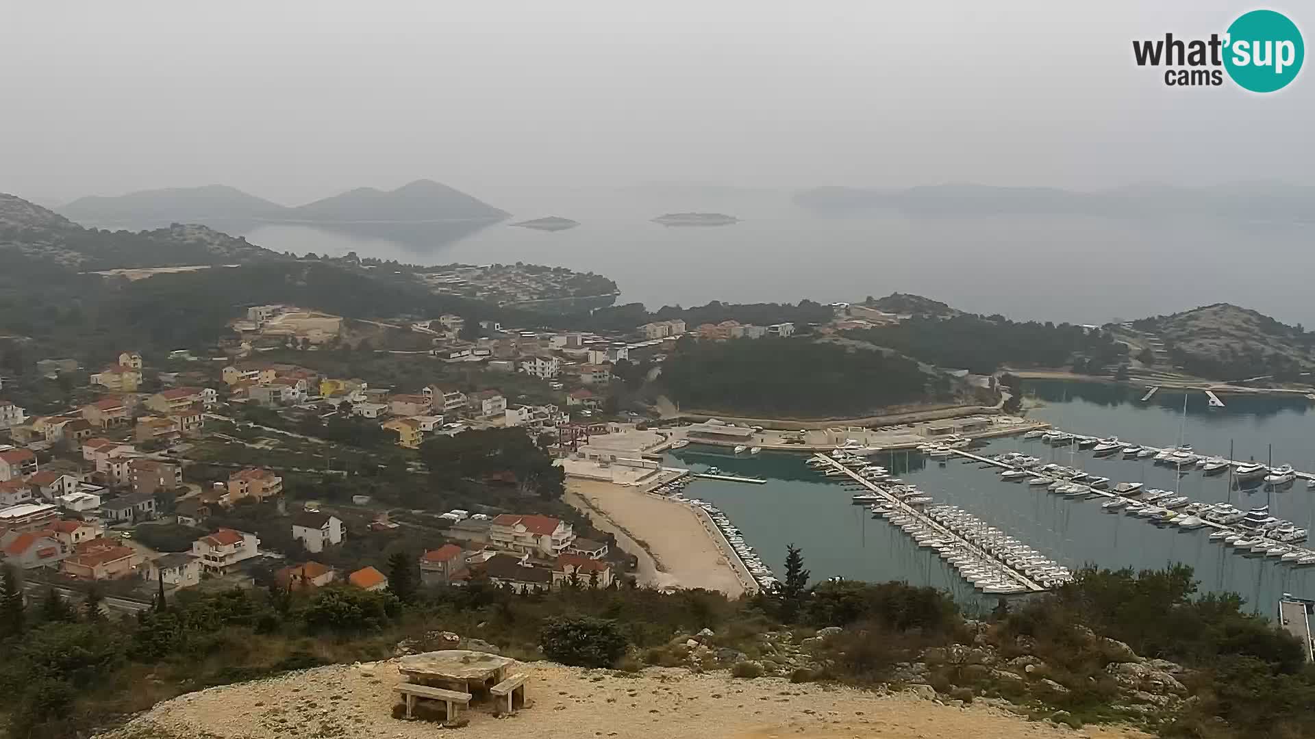 Webcam Pakoštane – Drage – Kornati – Vransko Jezero