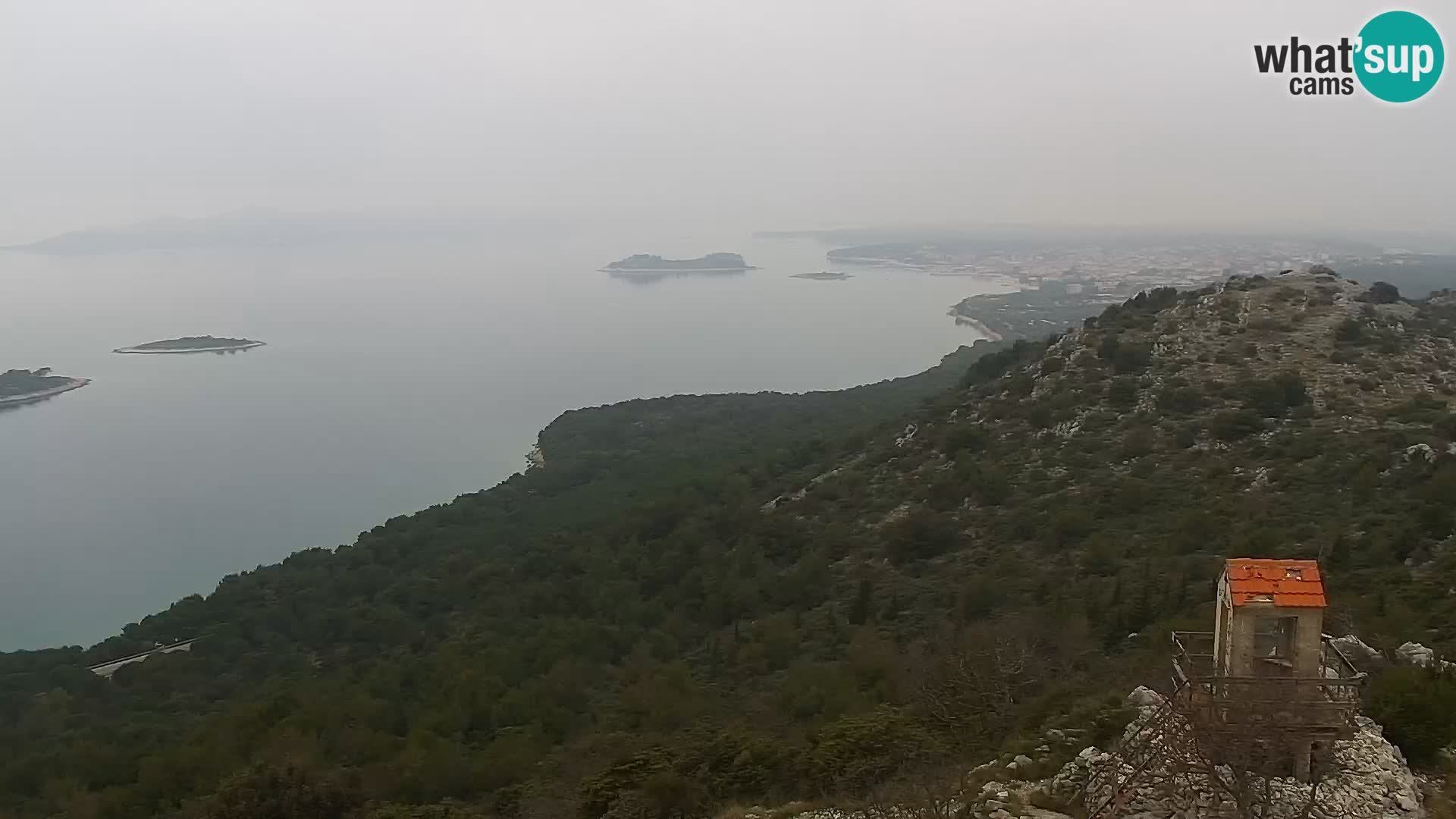 Livecam Pakoštane – Drage – Kornati – Vransko Jezero
