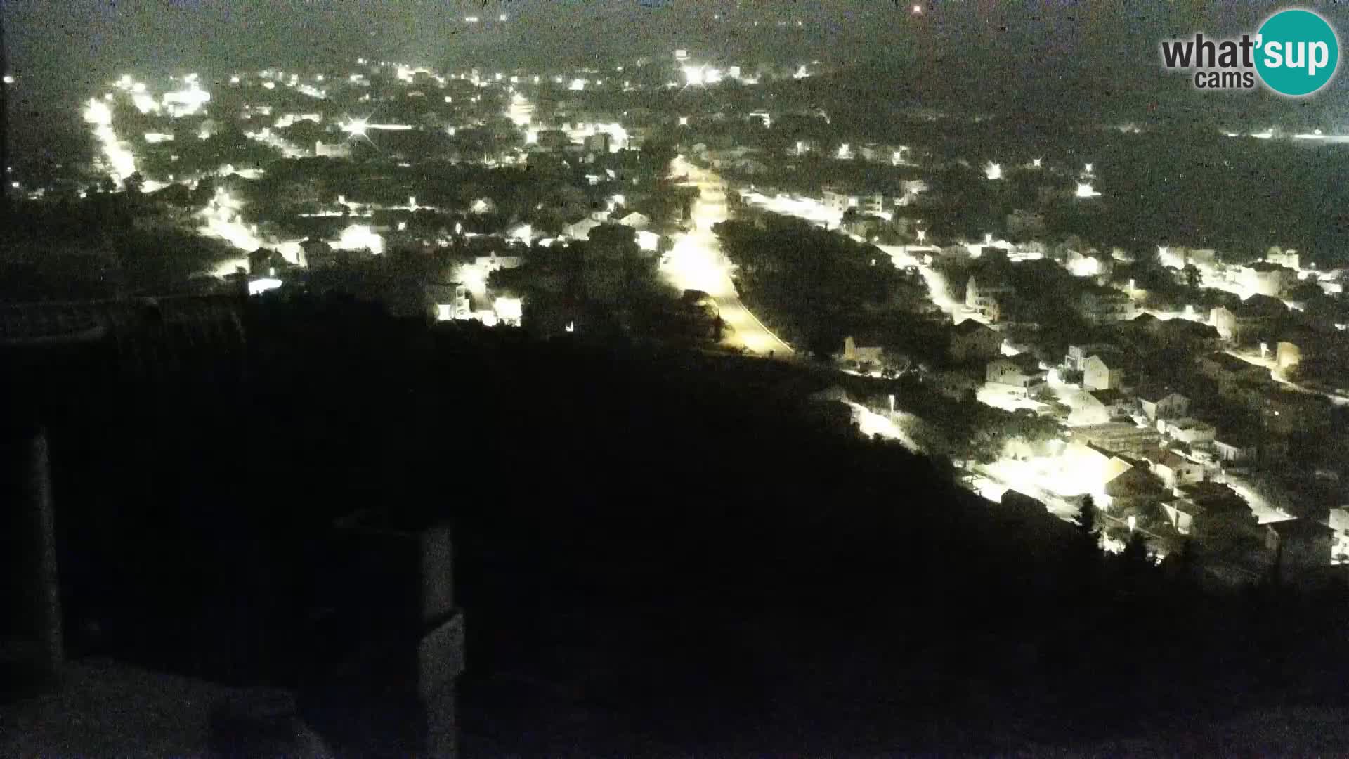 Spletna kamera Pakoštane – Drage – Kornati – Vransko Jezero