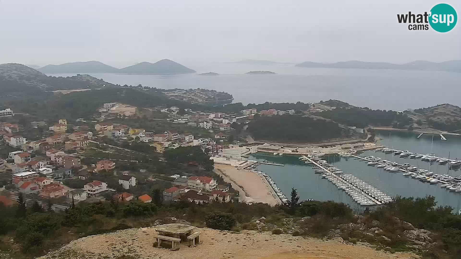 Livecam Pakoštane – Drage – Kornati – Vransko Jezero