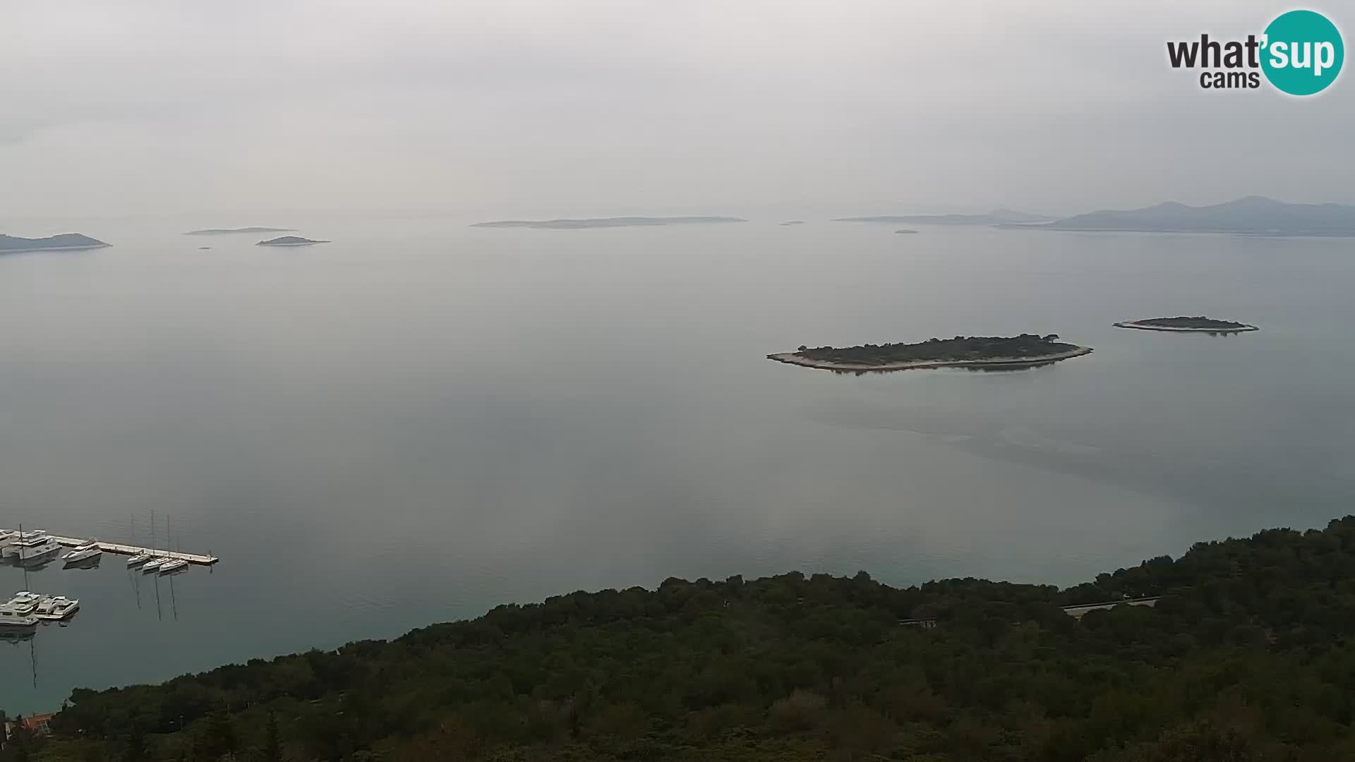 Live cam Pakoštane – Drage – Kornati – Vransko Jezero