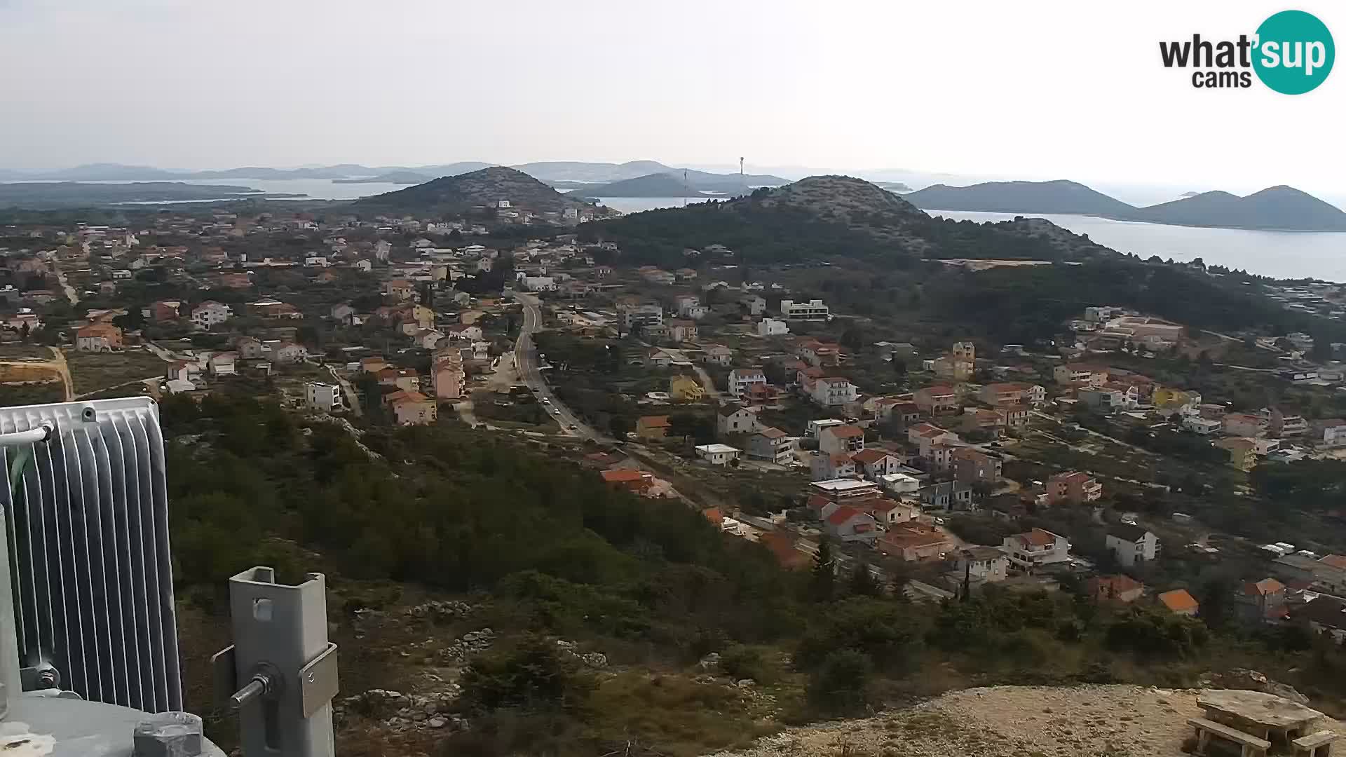 Spletna kamera Pakoštane – Drage – Kornati – Vransko Jezero