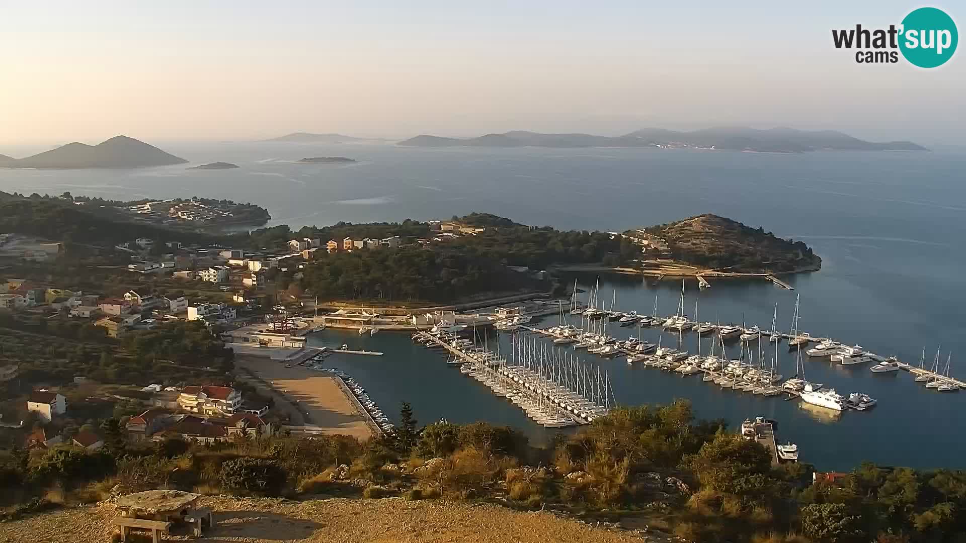 Live cam Pakoštane – Drage – Kornati – Vransko Jezero