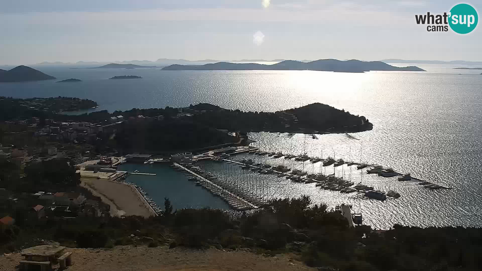 Webcam Pakoštane – Drage – Kornati – Vransko Jezero