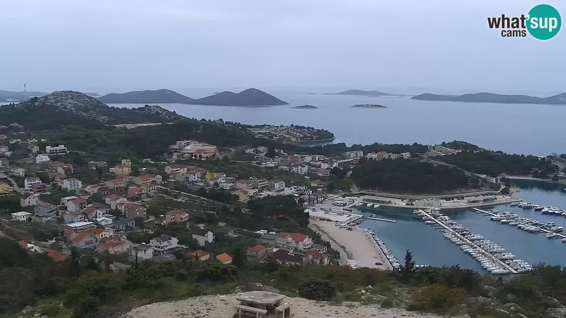 Webcam Pakoštane – Drage – Kornati – Vransko Jezero