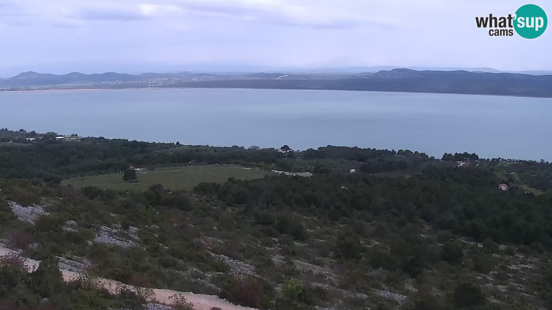 Webcam Pakoštane – Drage – Kornati – Vransko Jezero