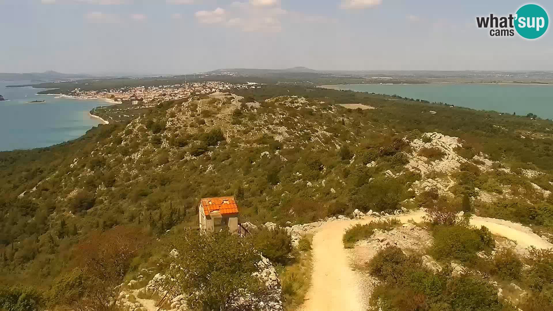 Webcam Pakoštane – Drage – Kornati – Vransko Jezero