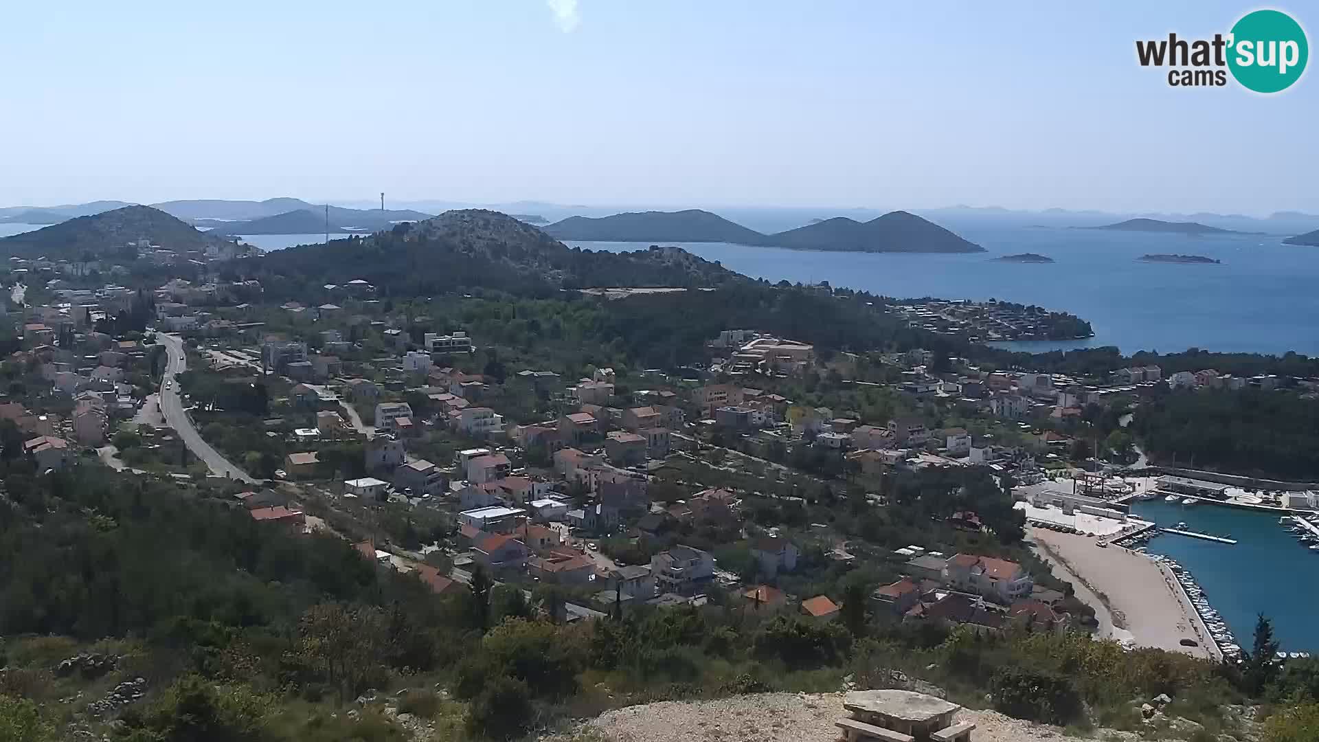 Webcam Pakoštane – Drage – Kornati – Vransko Jezero