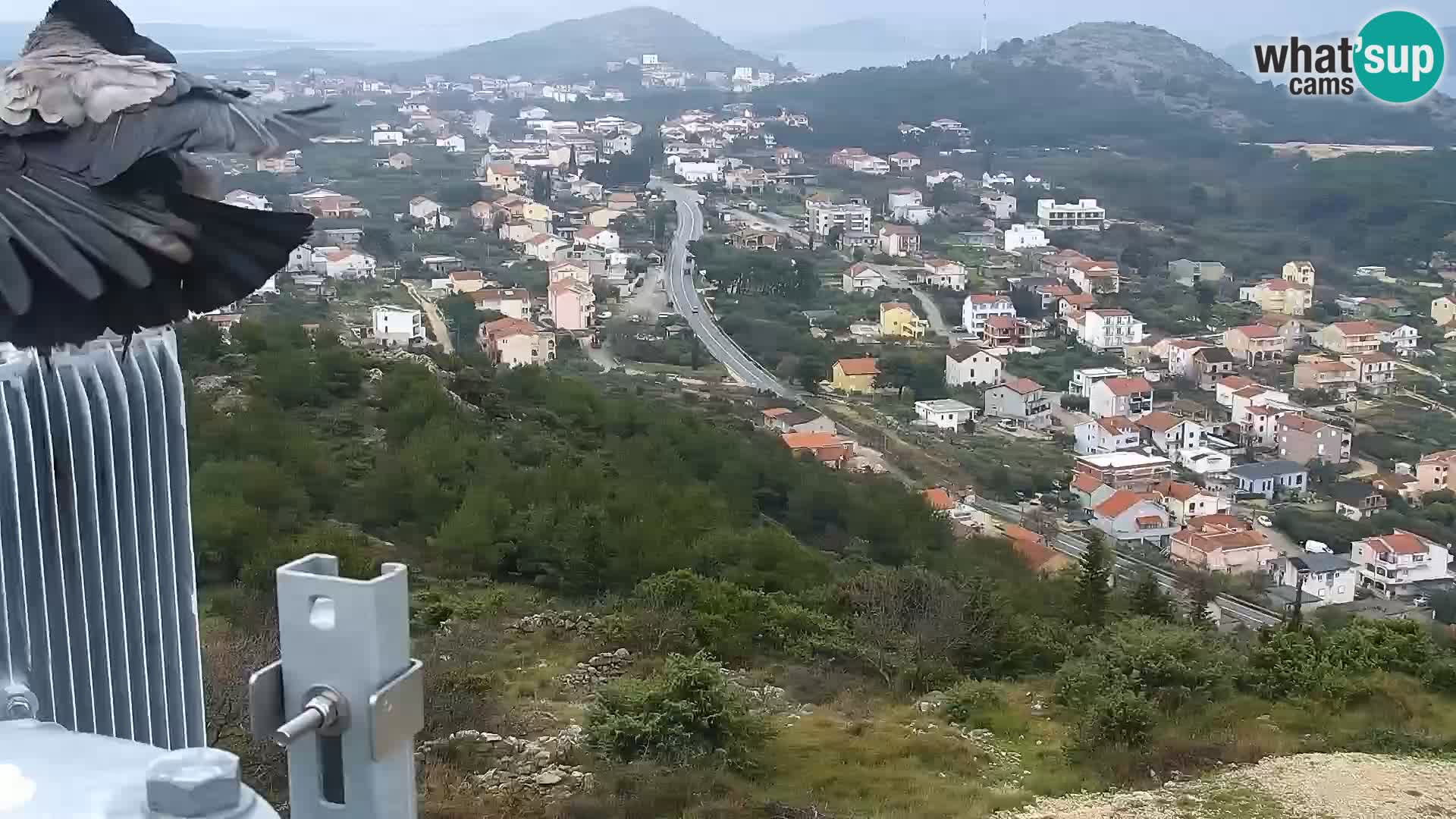 Spletna kamera Pakoštane – Drage – Kornati – Vransko Jezero