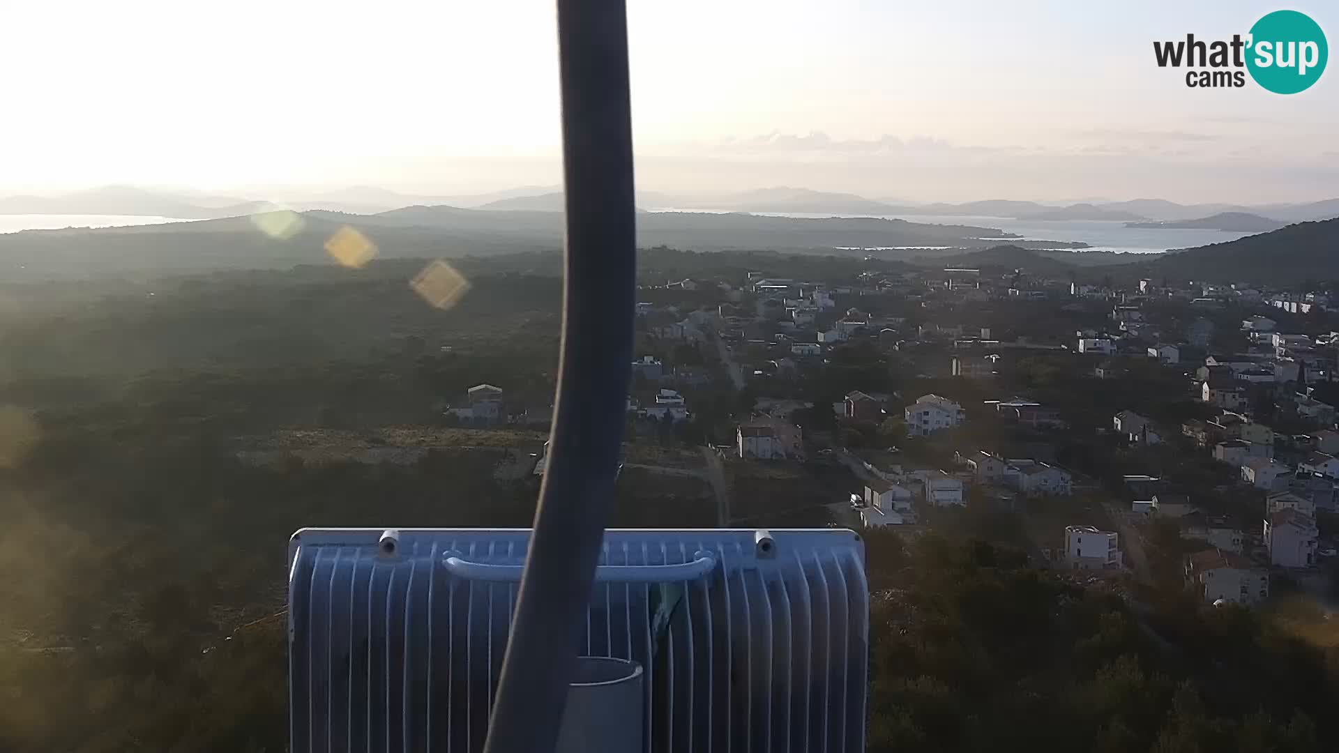 Spletna kamera Pakoštane – Drage – Kornati – Vransko Jezero