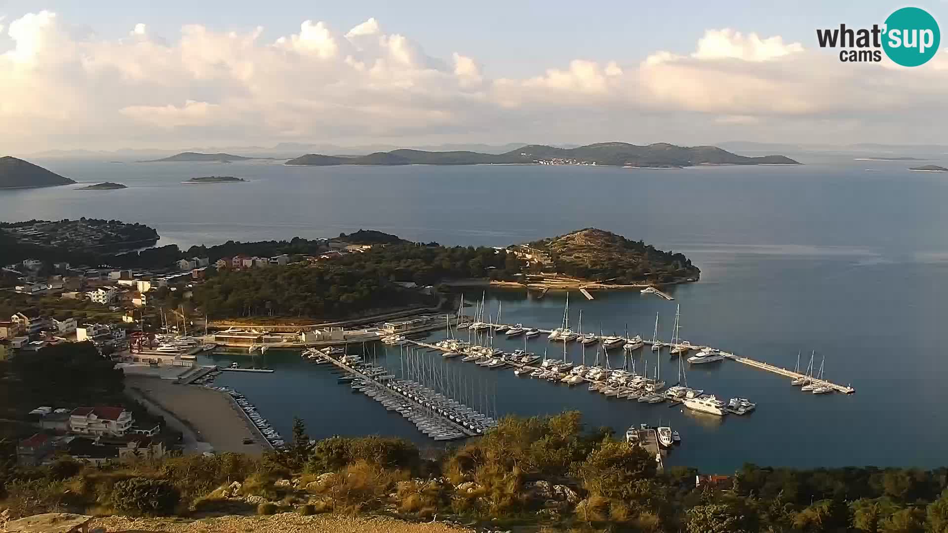 Webcam Pakoštane – Drage – Kornati – Vransko Jezero