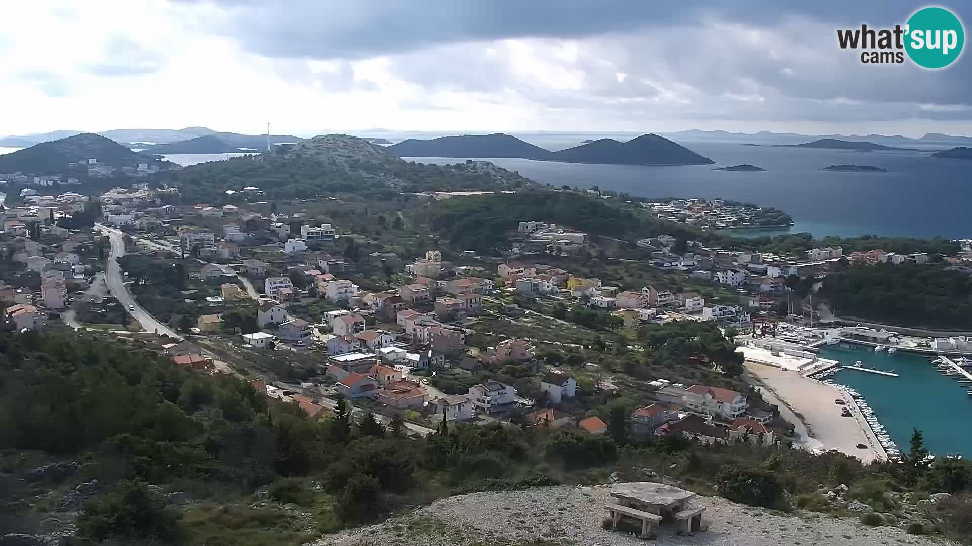 Live cam Pakoštane – Drage – Kornati – Vransko Jezero