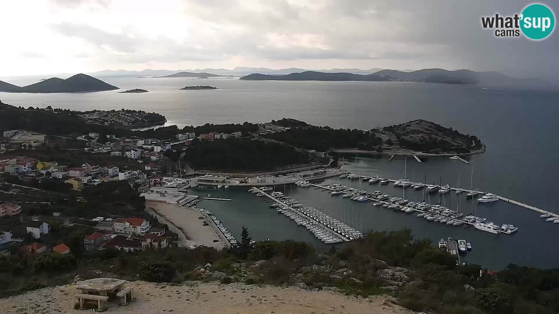 Live cam Pakoštane – Drage – Kornati – Vransko Jezero