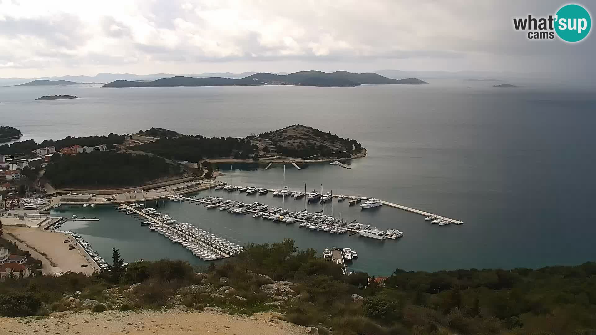 Webcam Pakoštane – Drage – Kornati – Vransko Jezero