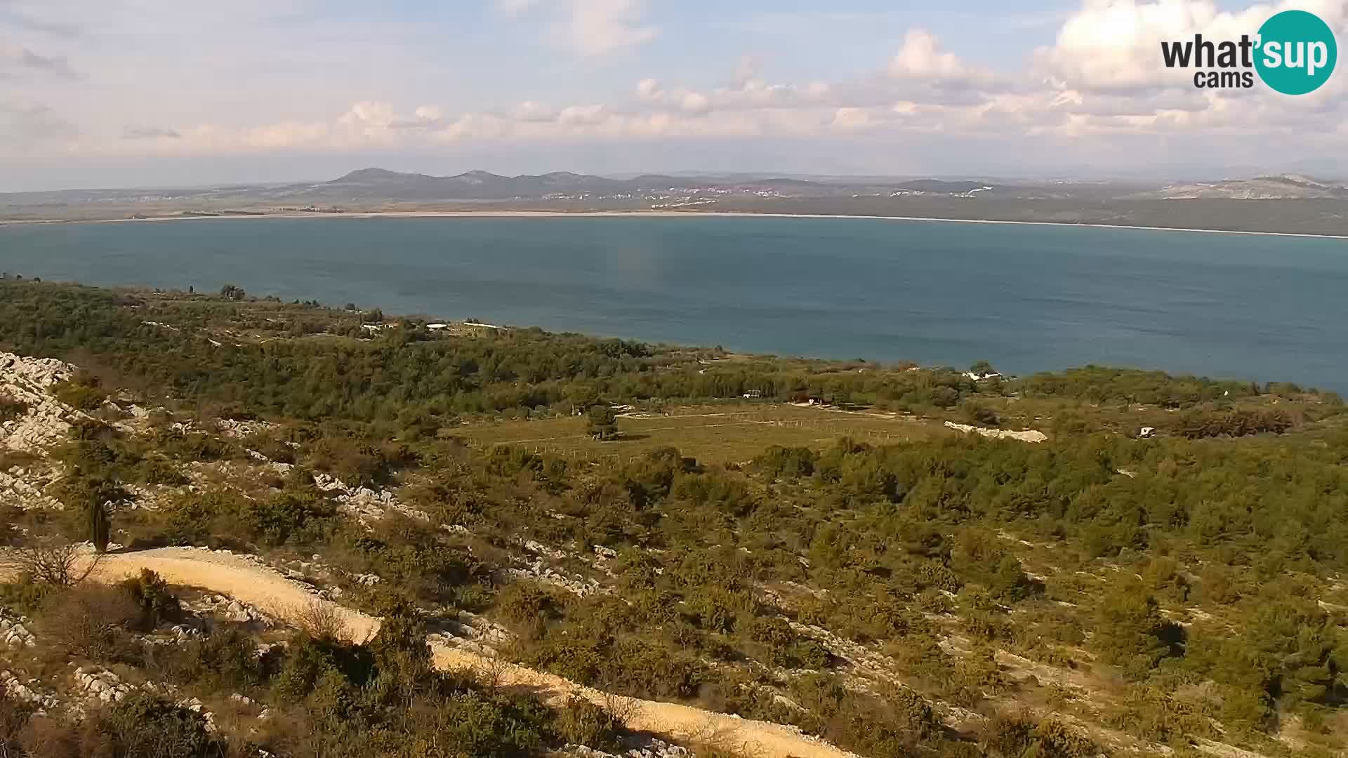 Webcam Pakoštane – Drage – Kornati – Vransko Jezero