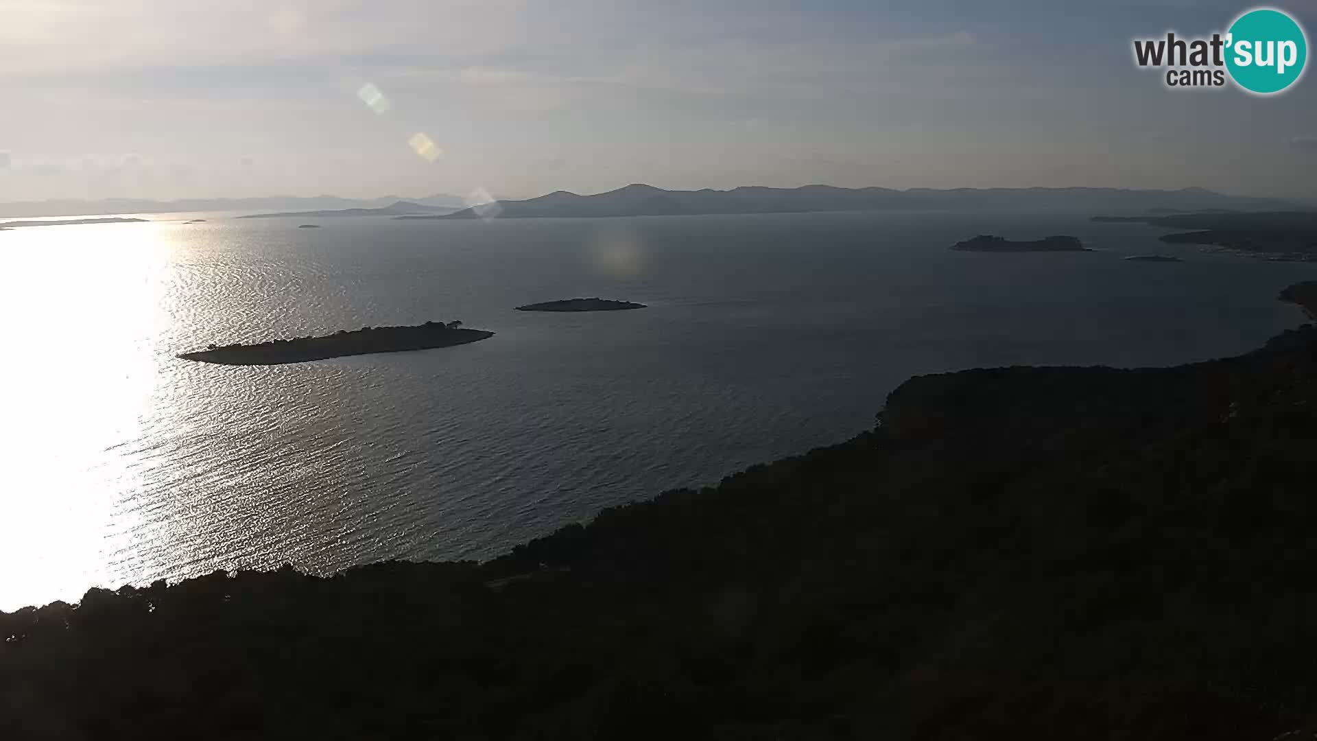 Webcam Pakoštane – Drage – Kornati – Vransko Jezero