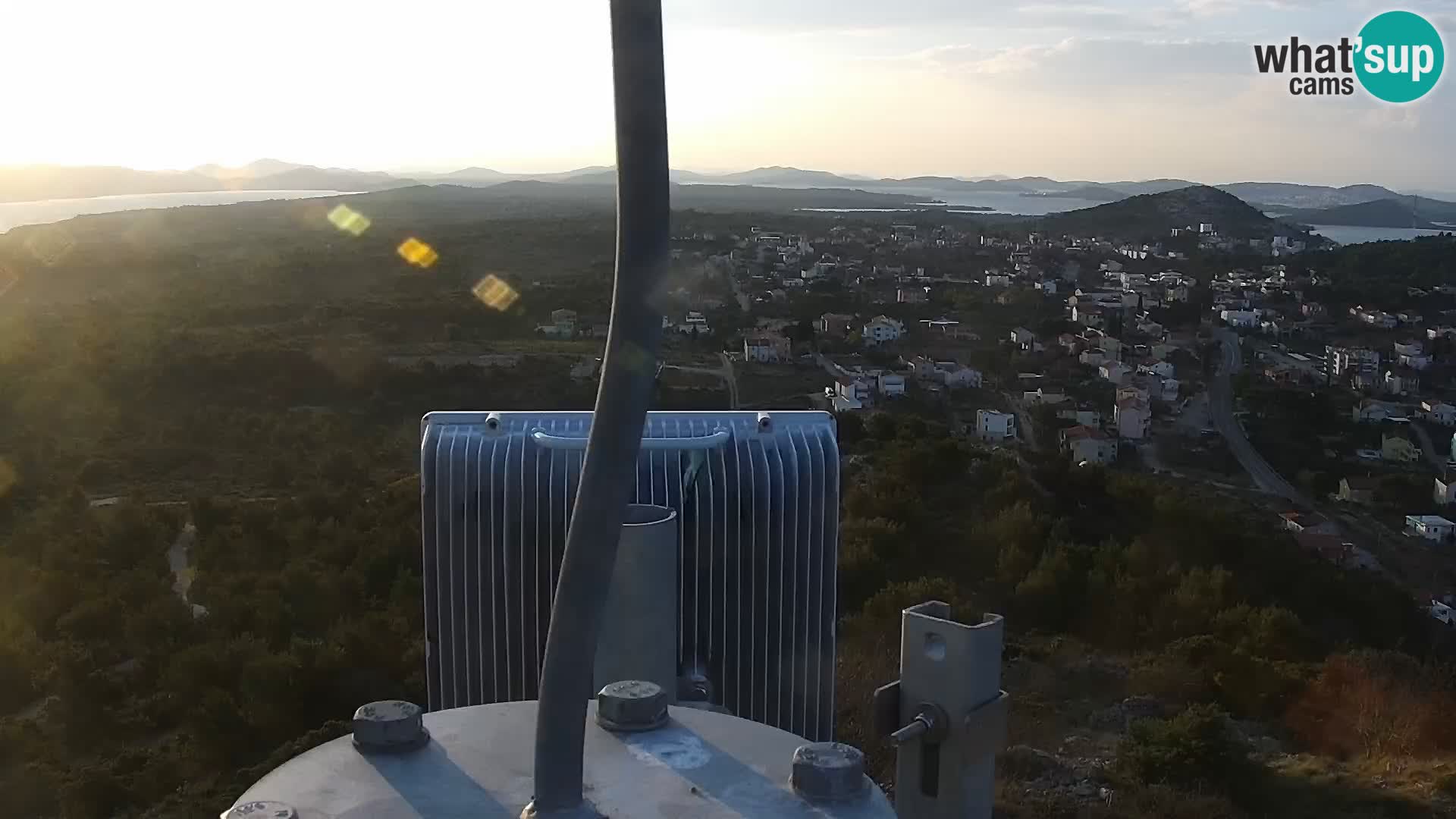 Webcam Pakoštane – Drage – Kornati – Vransko Jezero