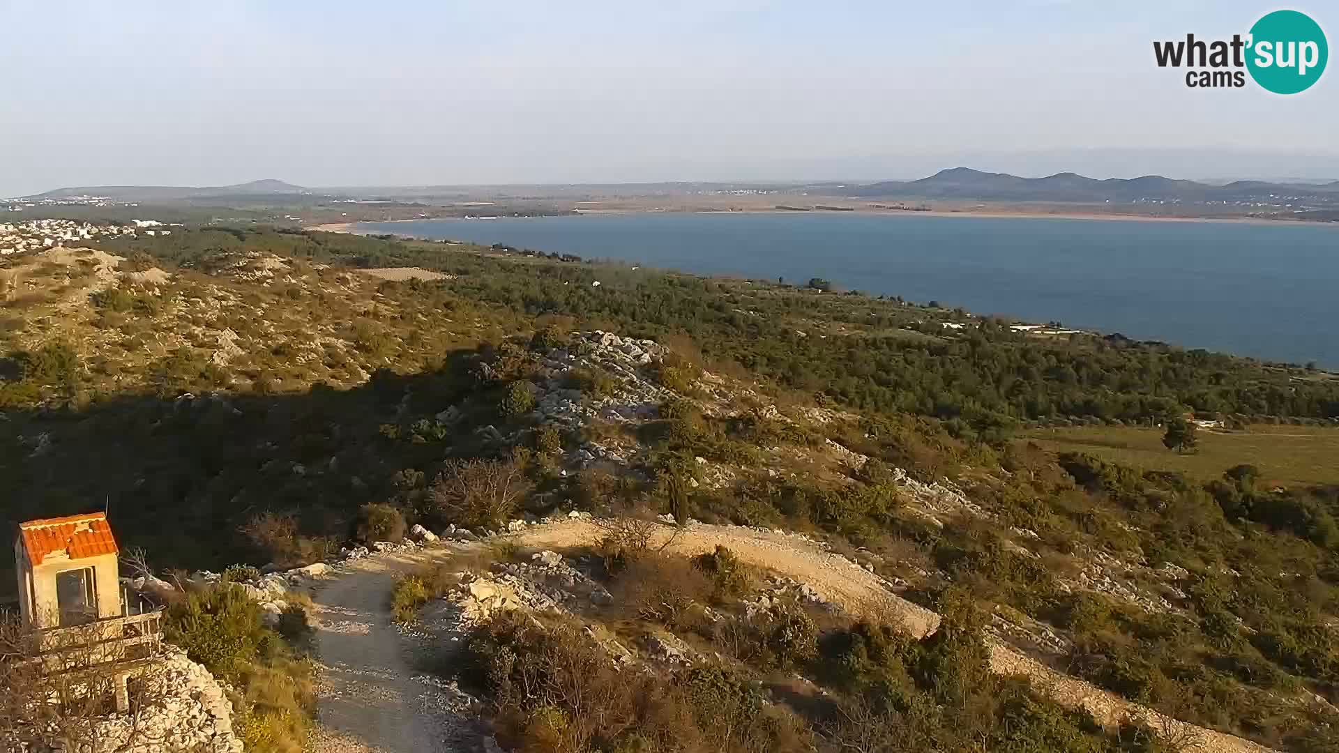 Webcam Pakoštane – Drage – Kornati – Vransko Jezero