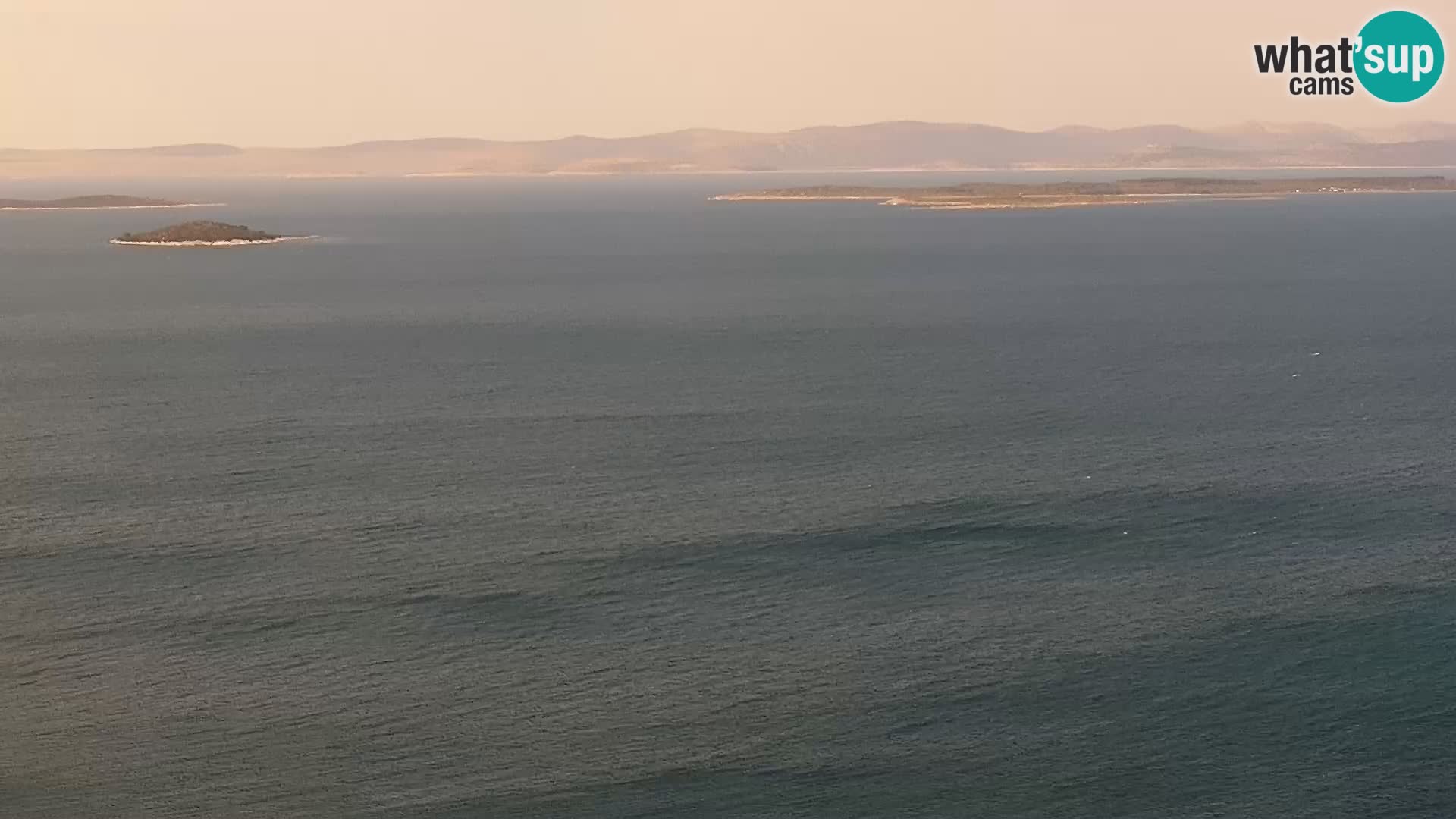 Spletna kamera Pakoštane – Drage – Kornati – Vransko Jezero