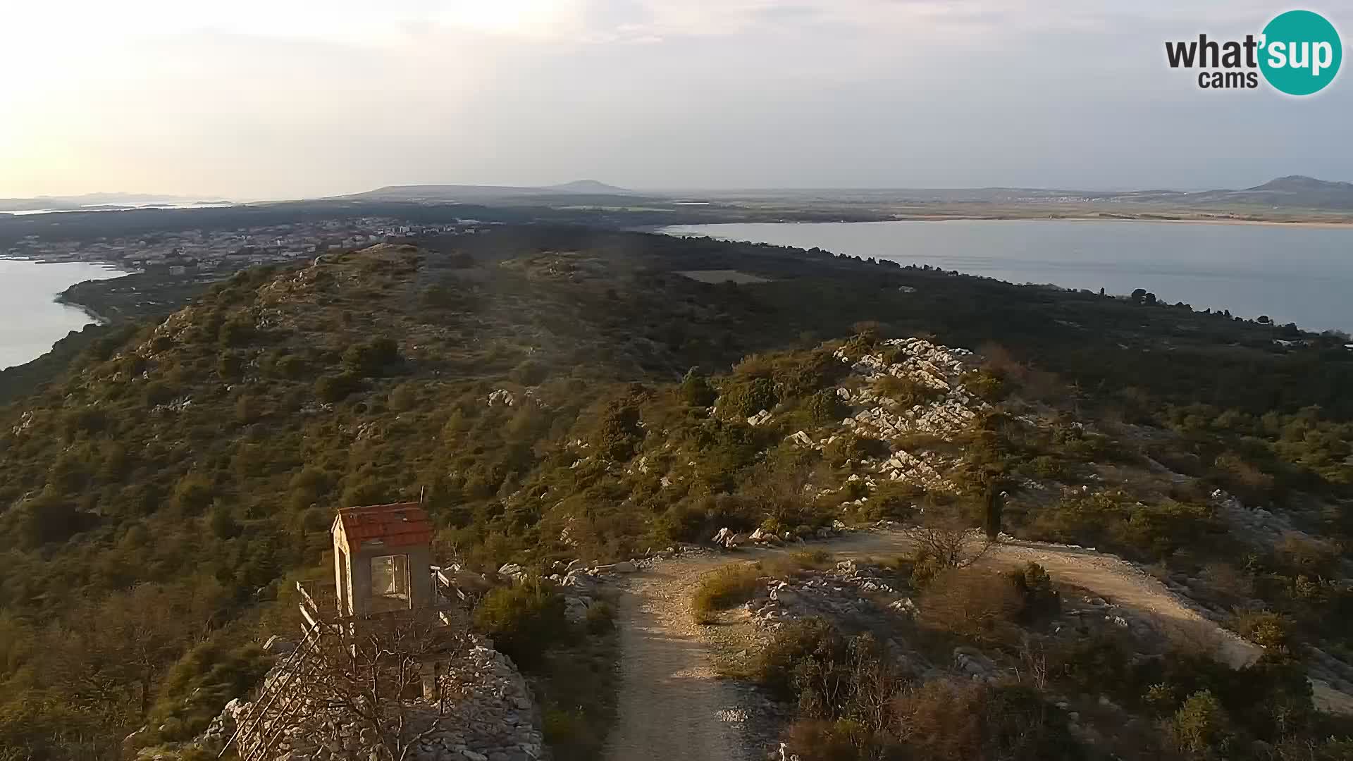 Webcam Pakoštane – Drage – Kornati – Vransko Jezero