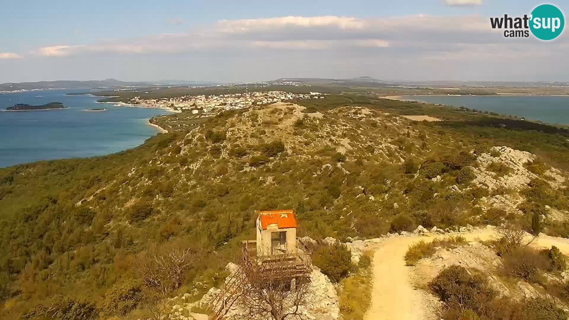 Live cam Pakoštane – Drage – Kornati – Vransko Jezero