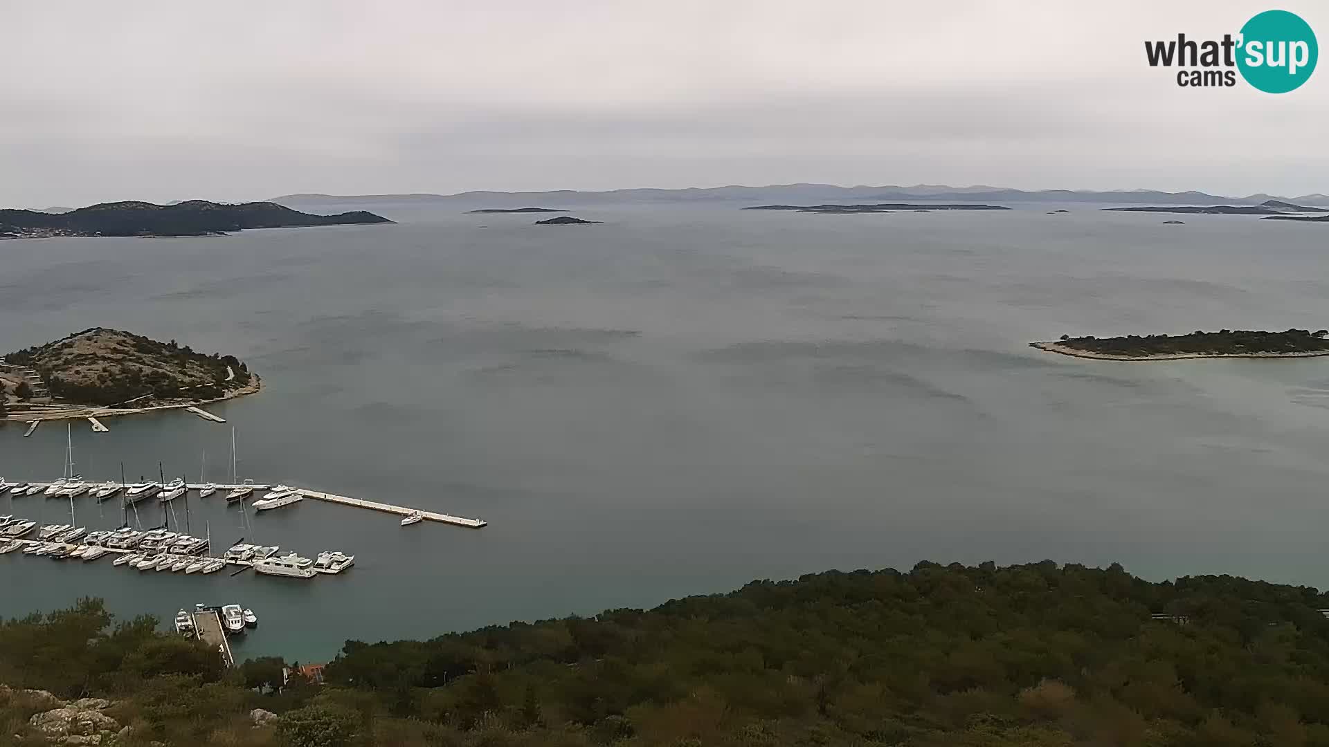 Livecam Pakoštane – Drage – Kornati – Vransko Jezero