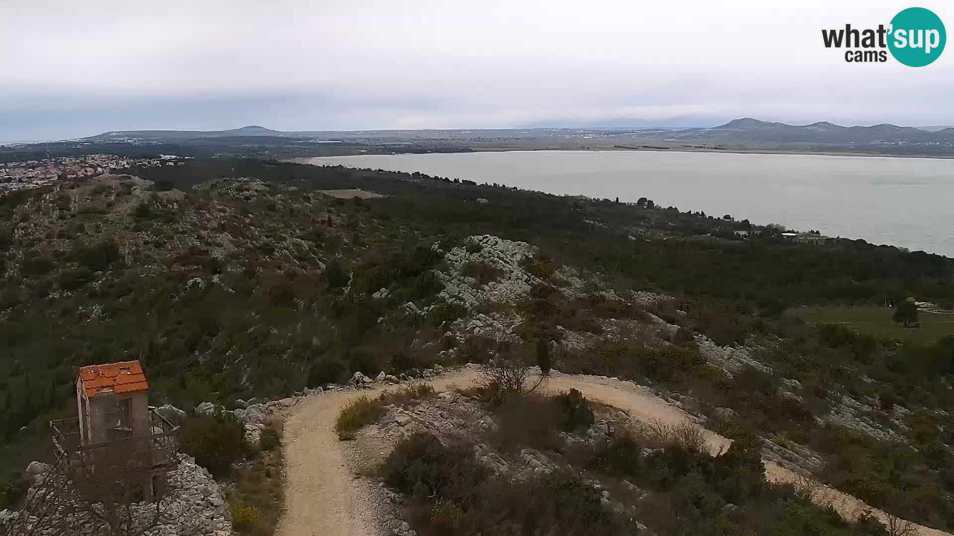 Webcam Pakoštane – Drage – Kornati – Vransko Jezero