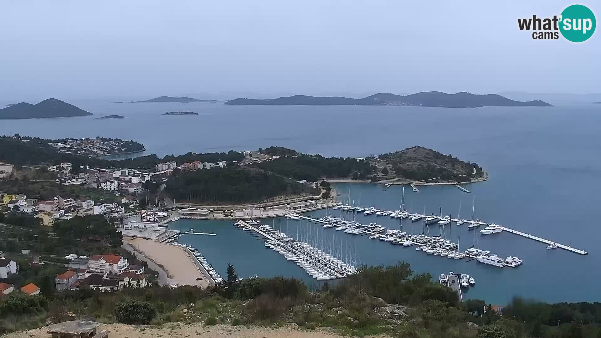 Livecam Pakoštane – Drage – Kornati – Vransko Jezero