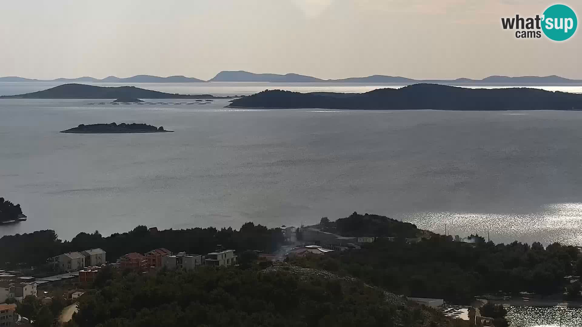 Webcam Pakoštane – Drage – Kornati – Vransko Jezero