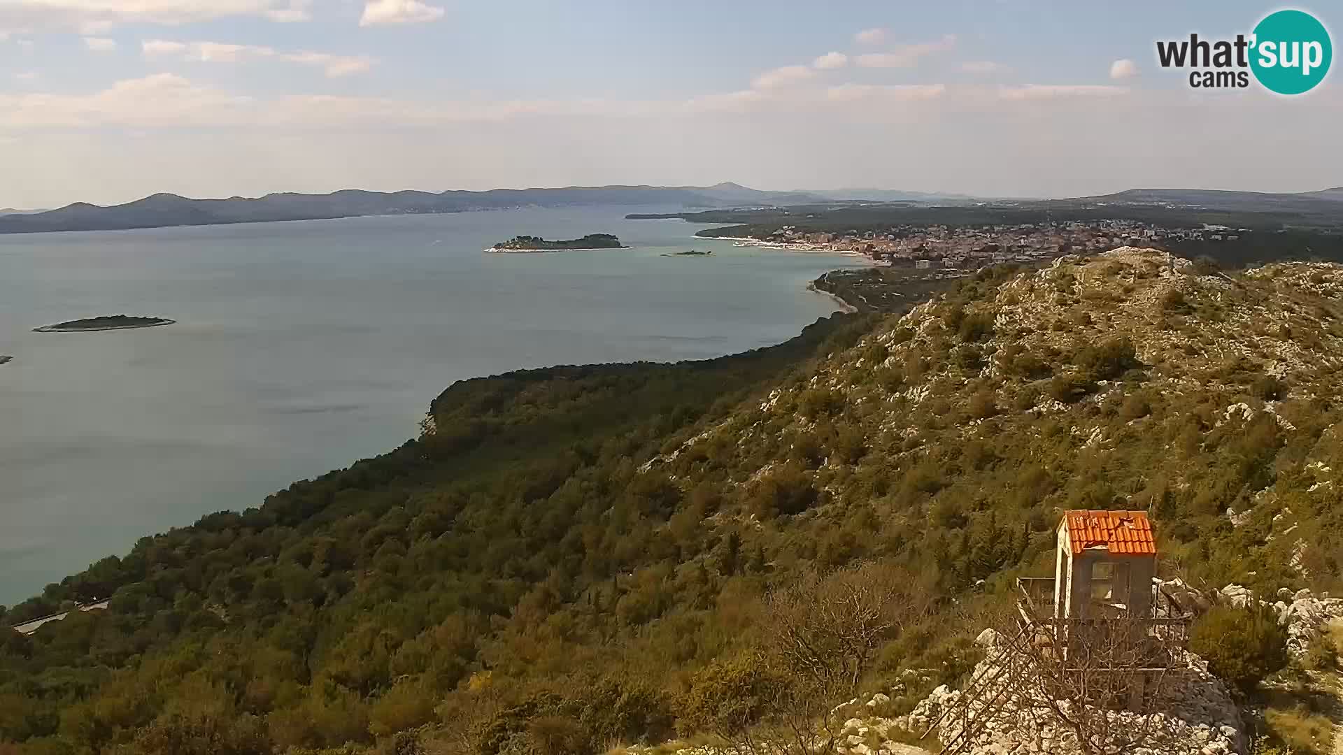 Livecam Pakoštane – Drage – Kornati – Vransko Jezero