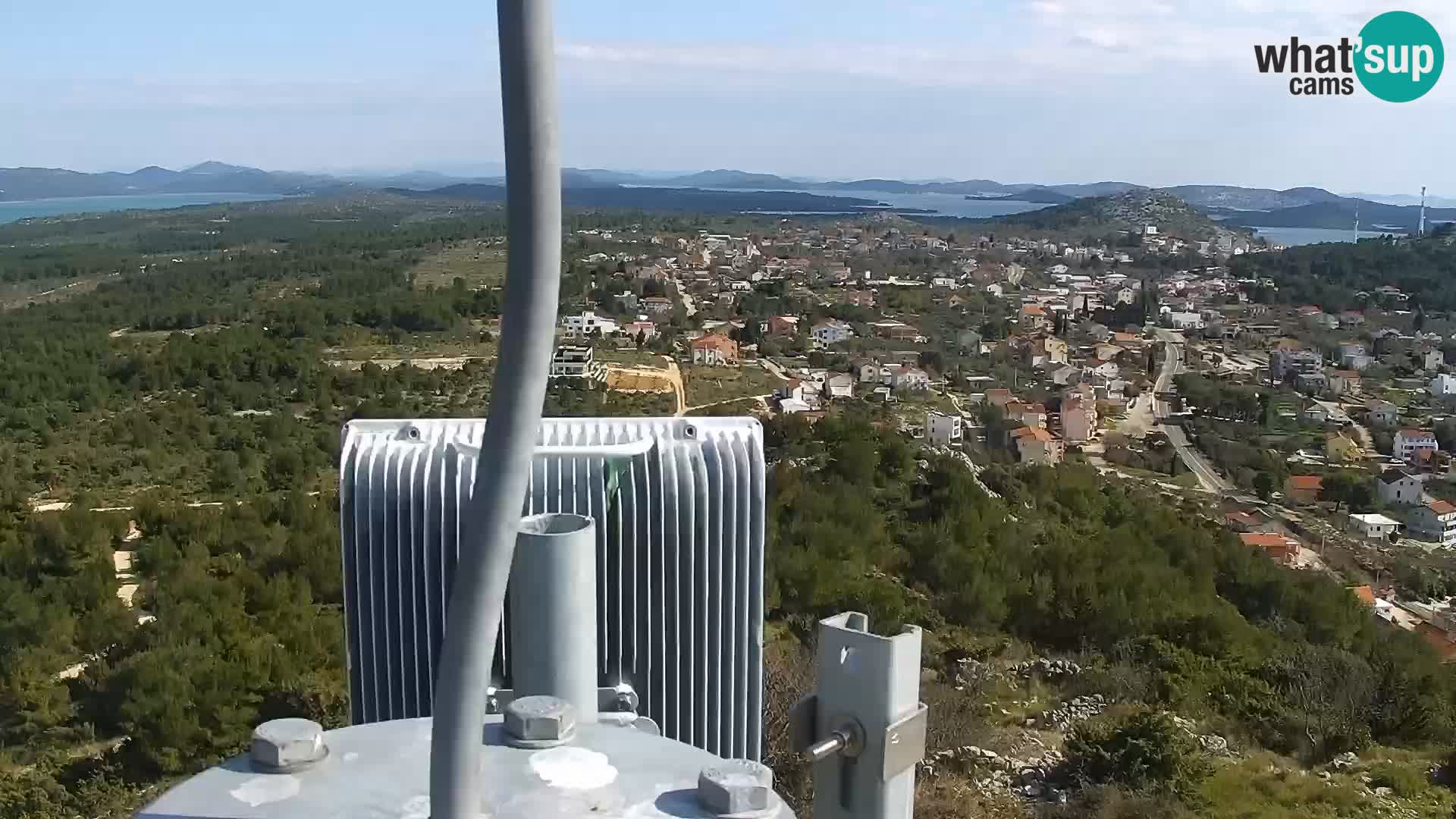 Spletna kamera Pakoštane – Drage – Kornati – Vransko Jezero