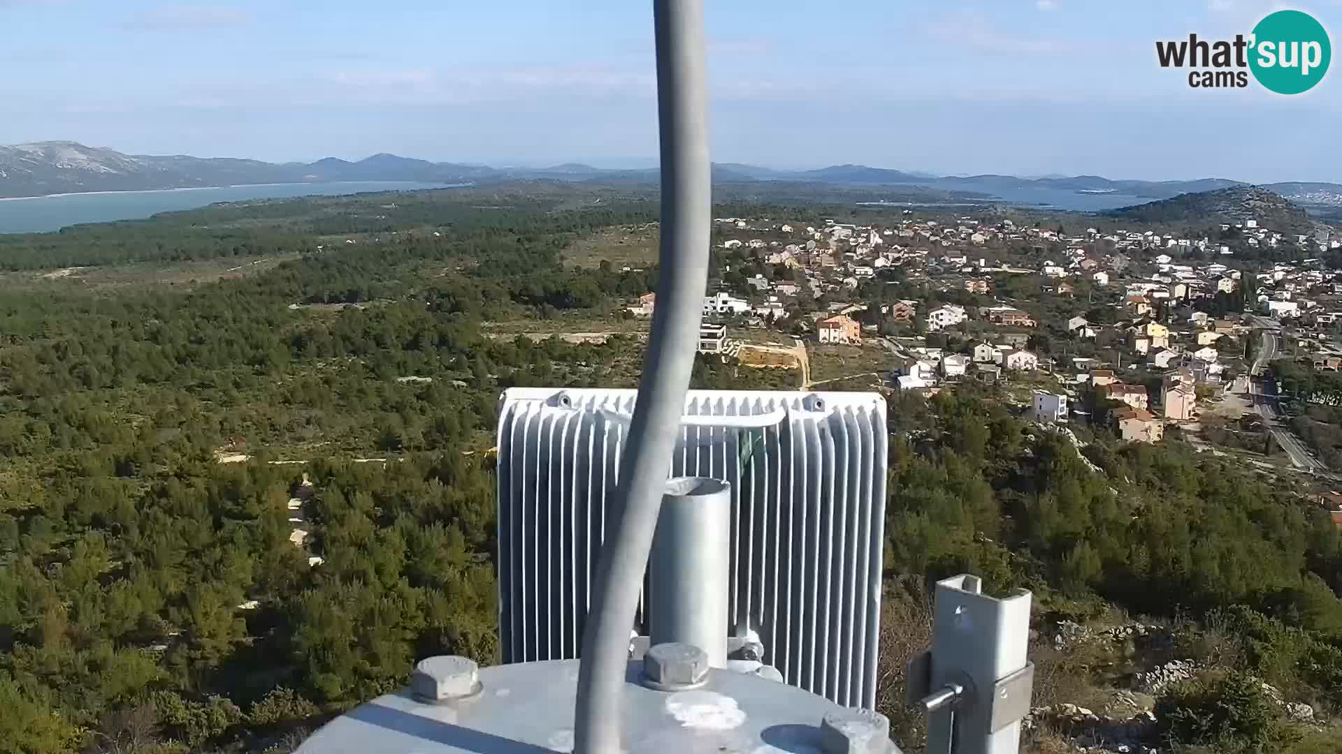 Webcam Pakoštane – Drage – Kornati – Vransko Jezero