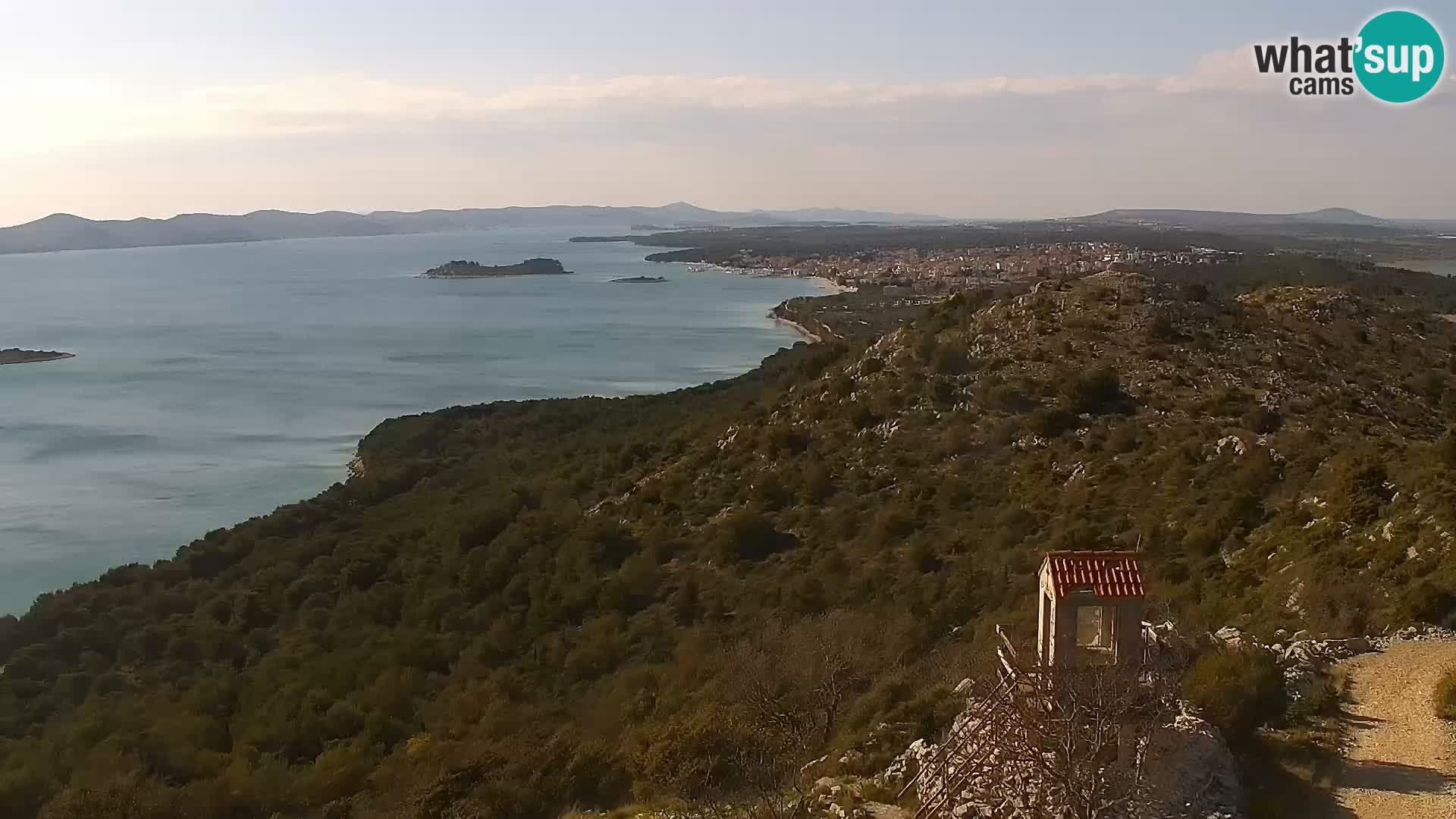 Livecam Pakoštane – Drage – Kornati – Vransko Jezero