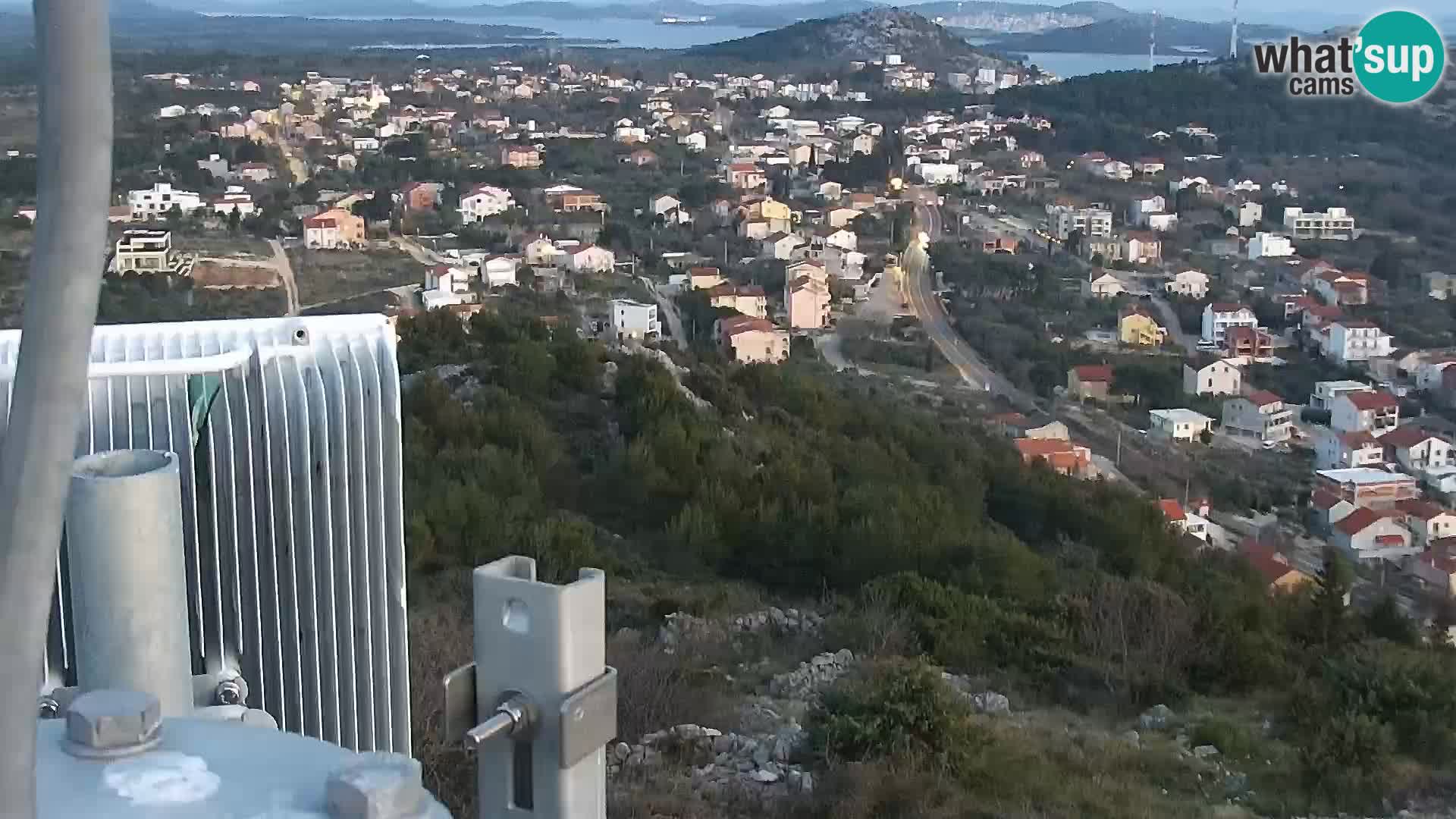 Spletna kamera Pakoštane – Drage – Kornati – Vransko Jezero